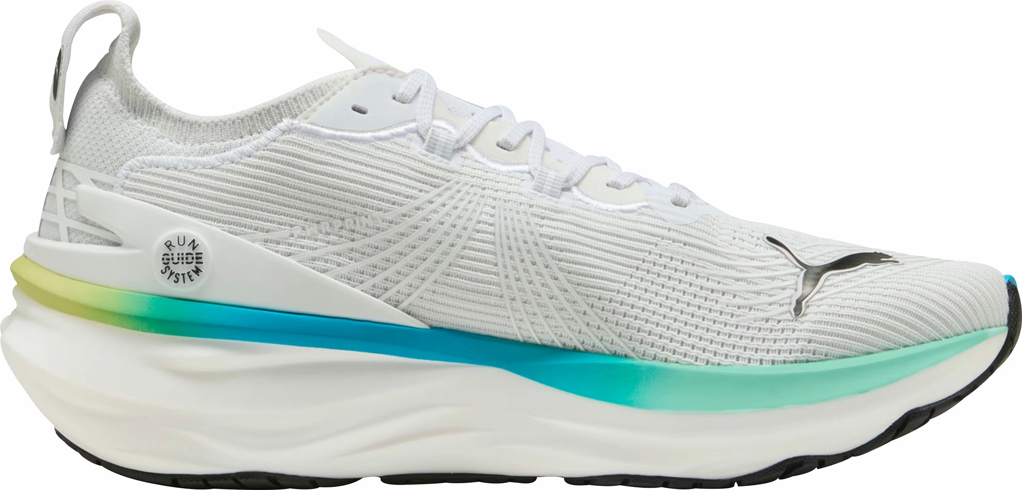 Puma ForeverRun Nitro 2 Mens Running Shoes - White Stable Training Sneakers