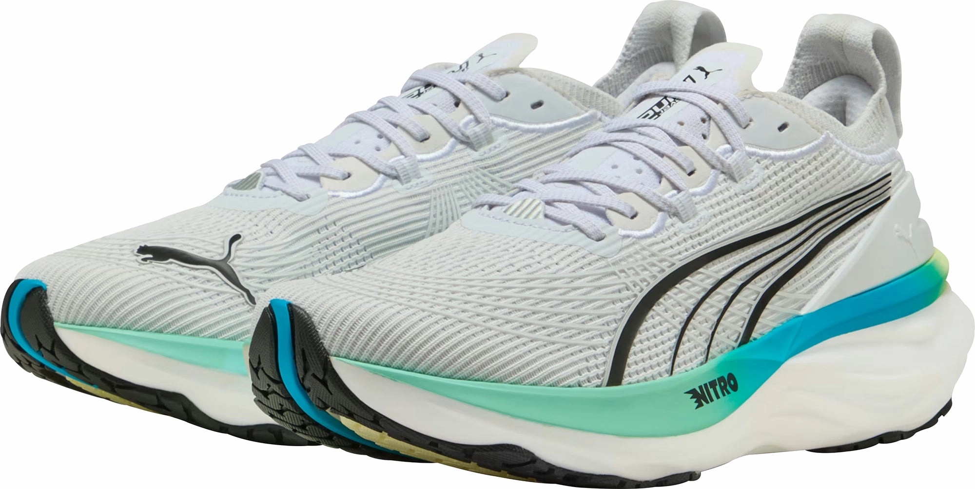 Puma ForeverRun Nitro 2 Mens Running Shoes - White Stable Training Sneakers