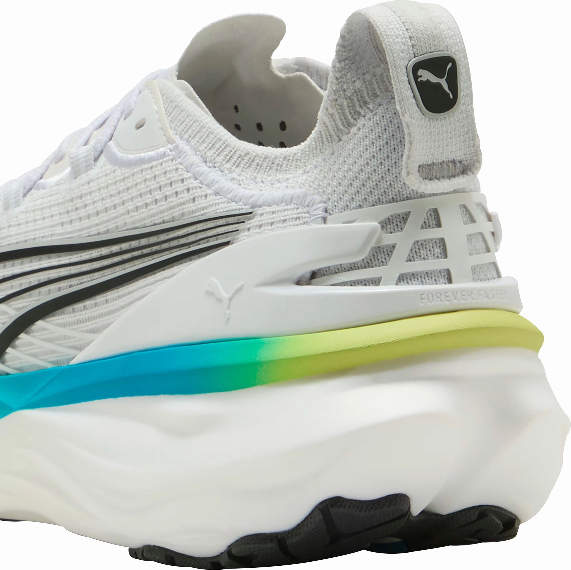 Puma ForeverRun Nitro 2 Womens Running Shoes - White Performance Fit Sneakers