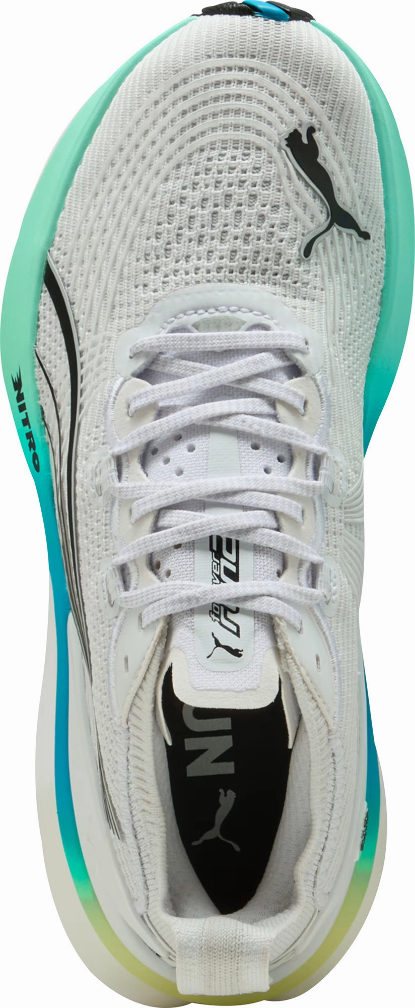 Puma ForeverRun Nitro 2 Womens Running Shoes - White Stable Training Sneakers