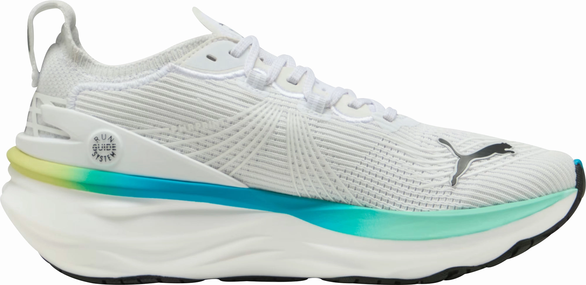 Puma ForeverRun Nitro 2 Womens Running Shoes - White Stable Training Sneakers