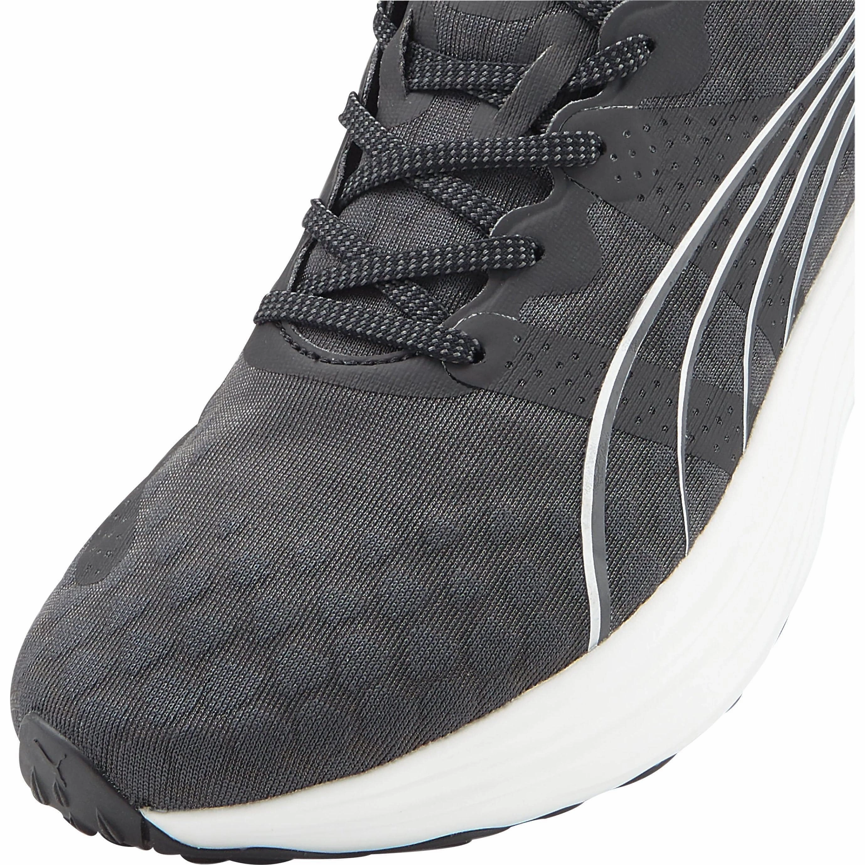 Puma ForeverRun Nitro Mens Running Shoes - Black Stable Training Sneakers