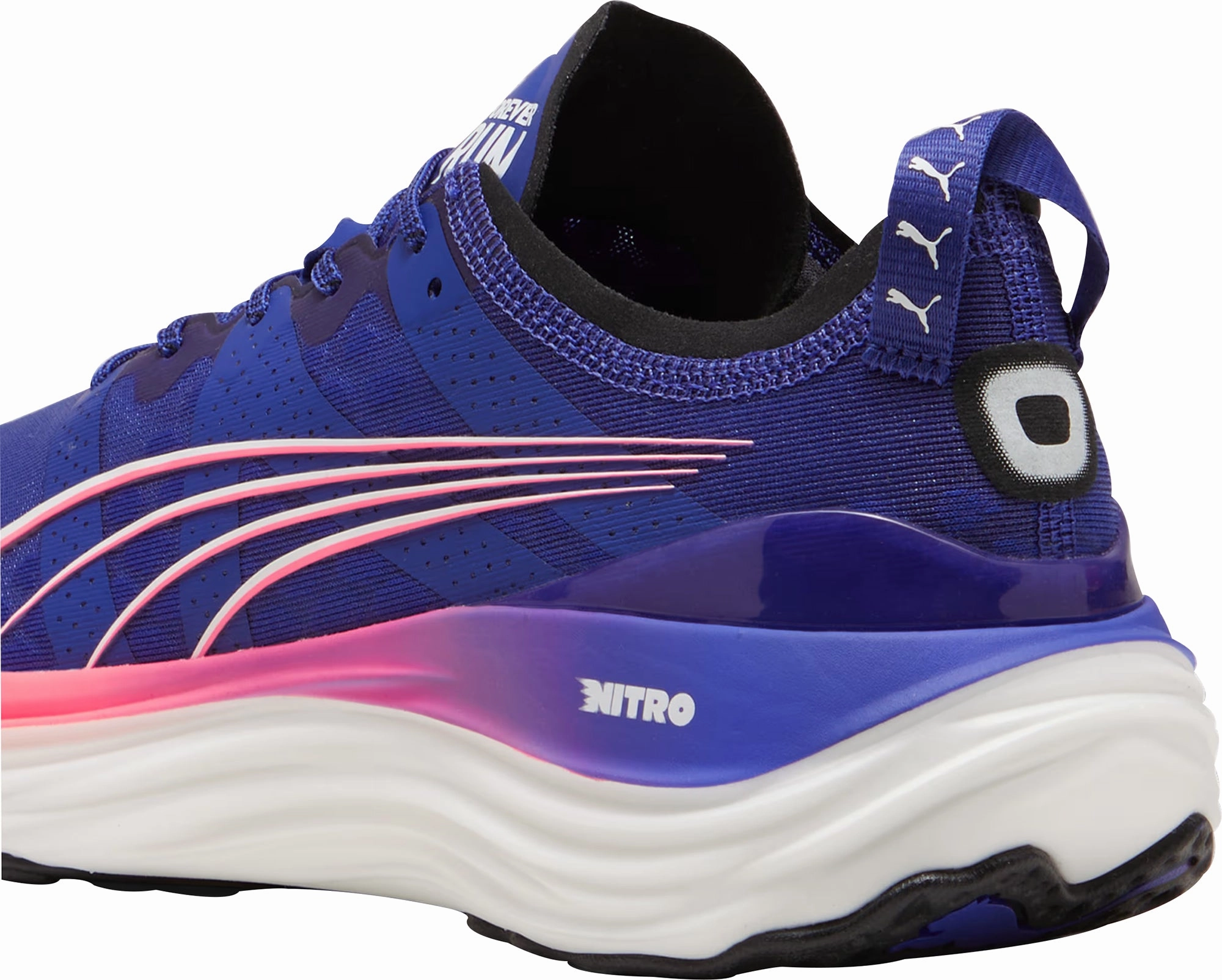 Puma ForeverRun Nitro Mens Running Shoes - Navy Stable Training Sneakers