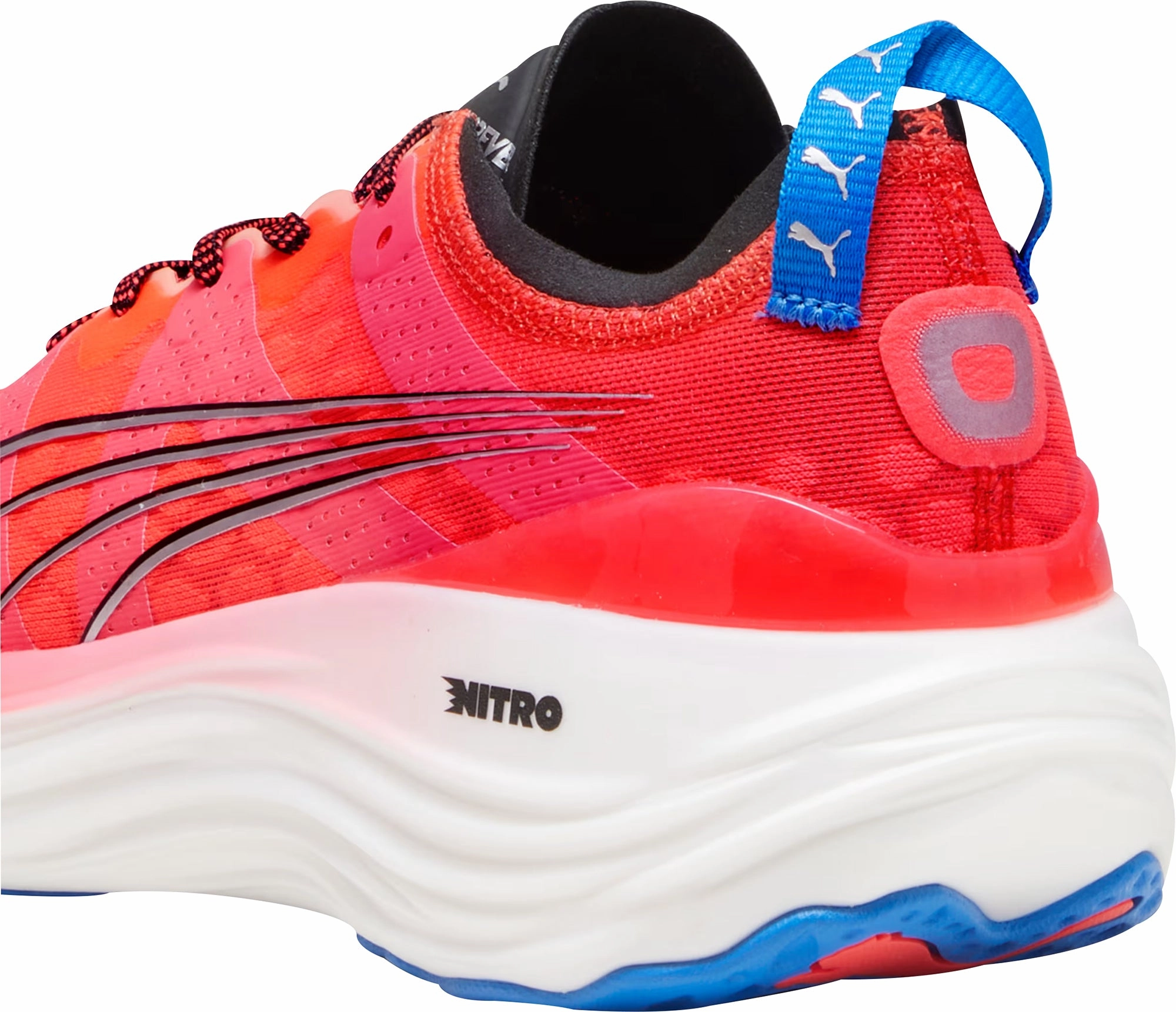 Puma ForeverRun Nitro Mens Running Shoes - Red Stable Training Sneakers
