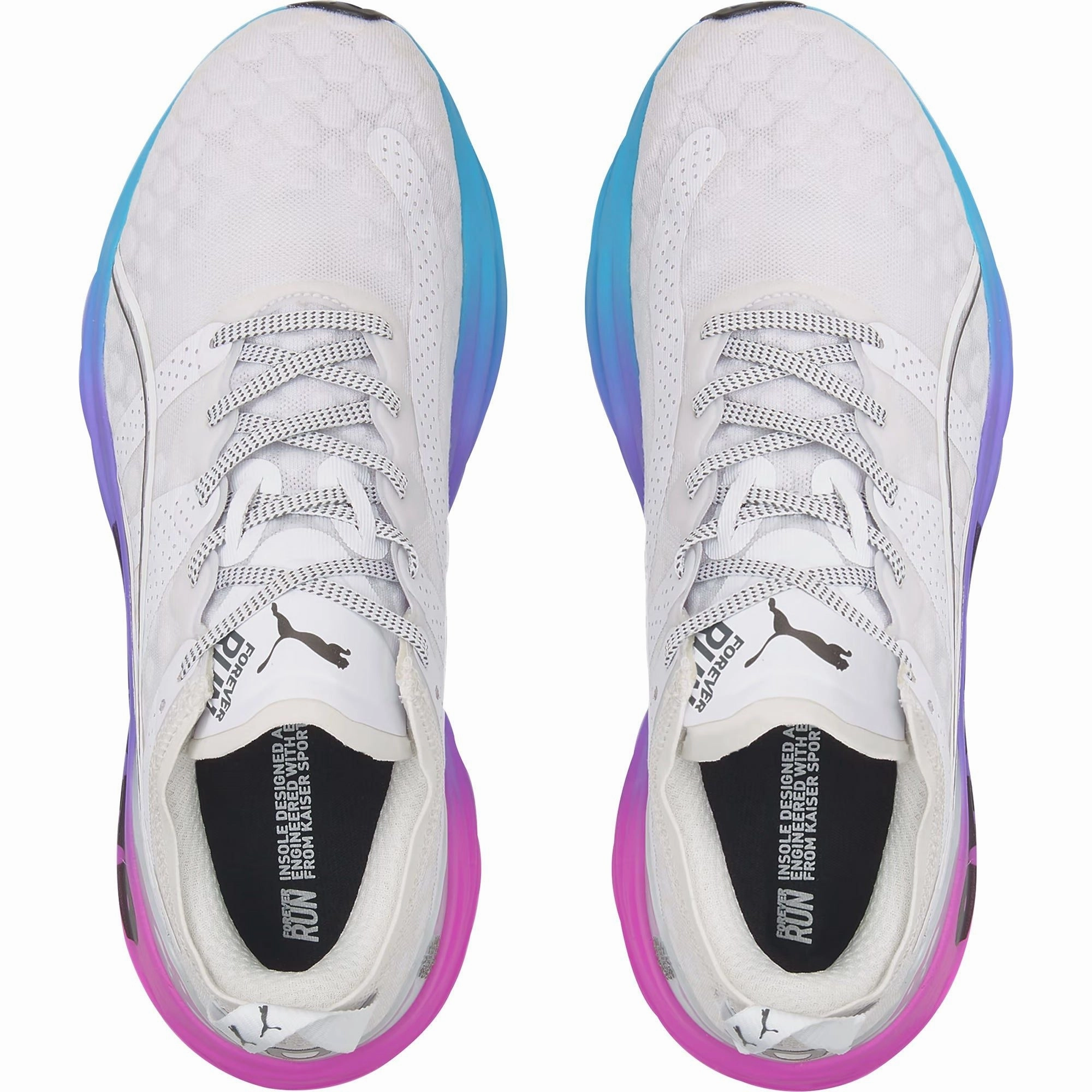 Puma ForeverRun Nitro Mens Running Shoes - White Stable Training Sneakers