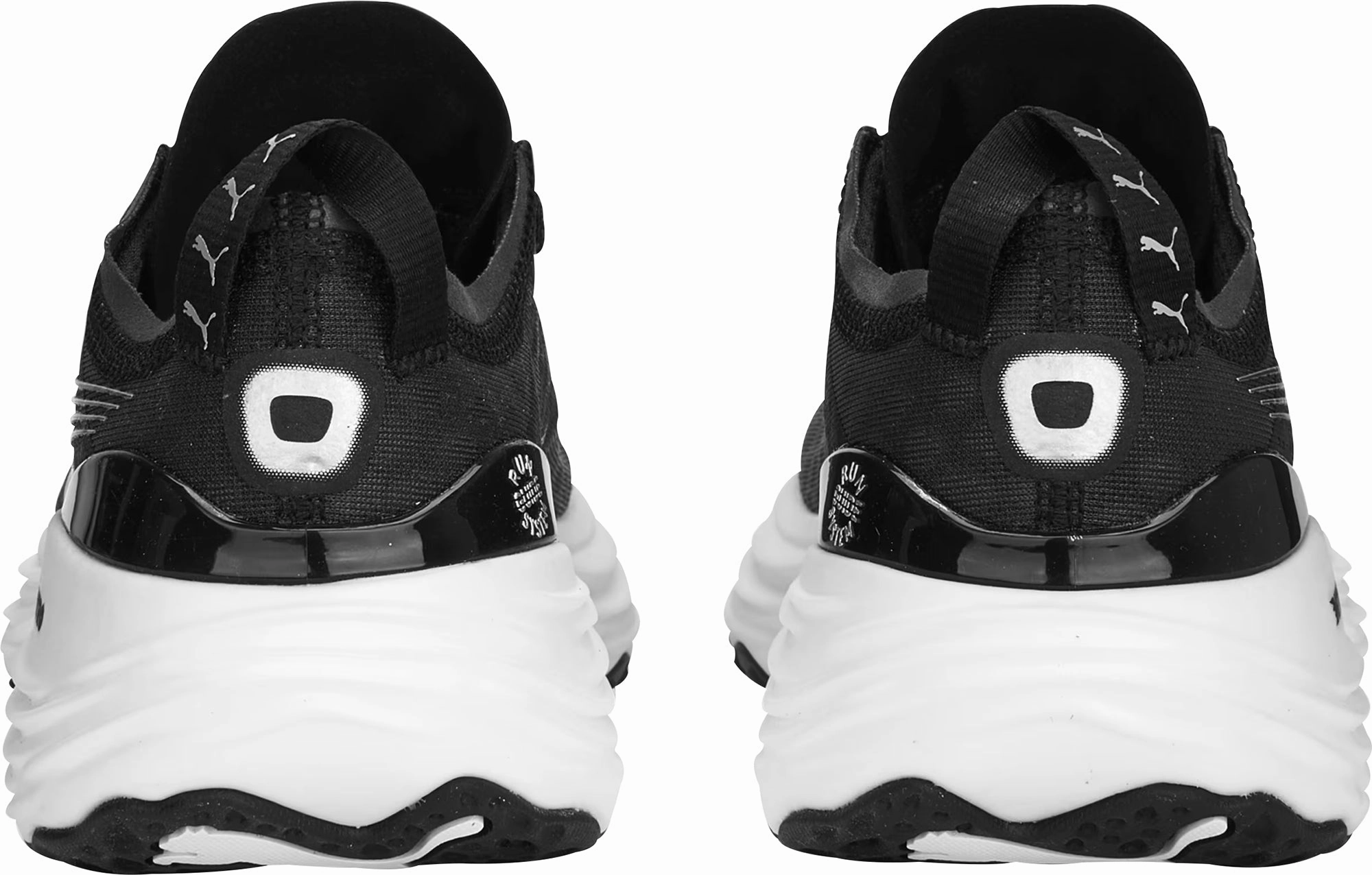 Puma ForeverRun Nitro Womens Running Shoes - Black Stable Training Sneakers