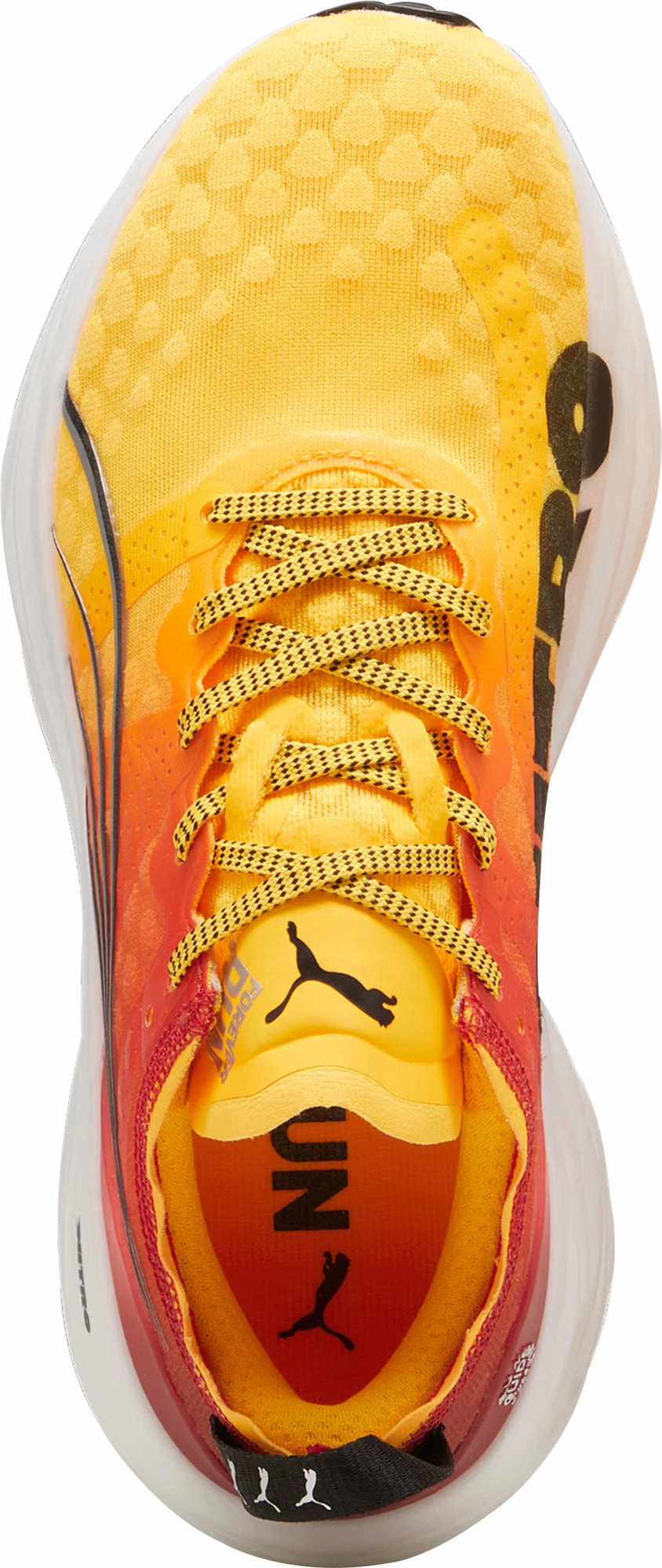 Puma ForeverRun Nitro Womens Running Shoes - Orange Stable Training Sneakers