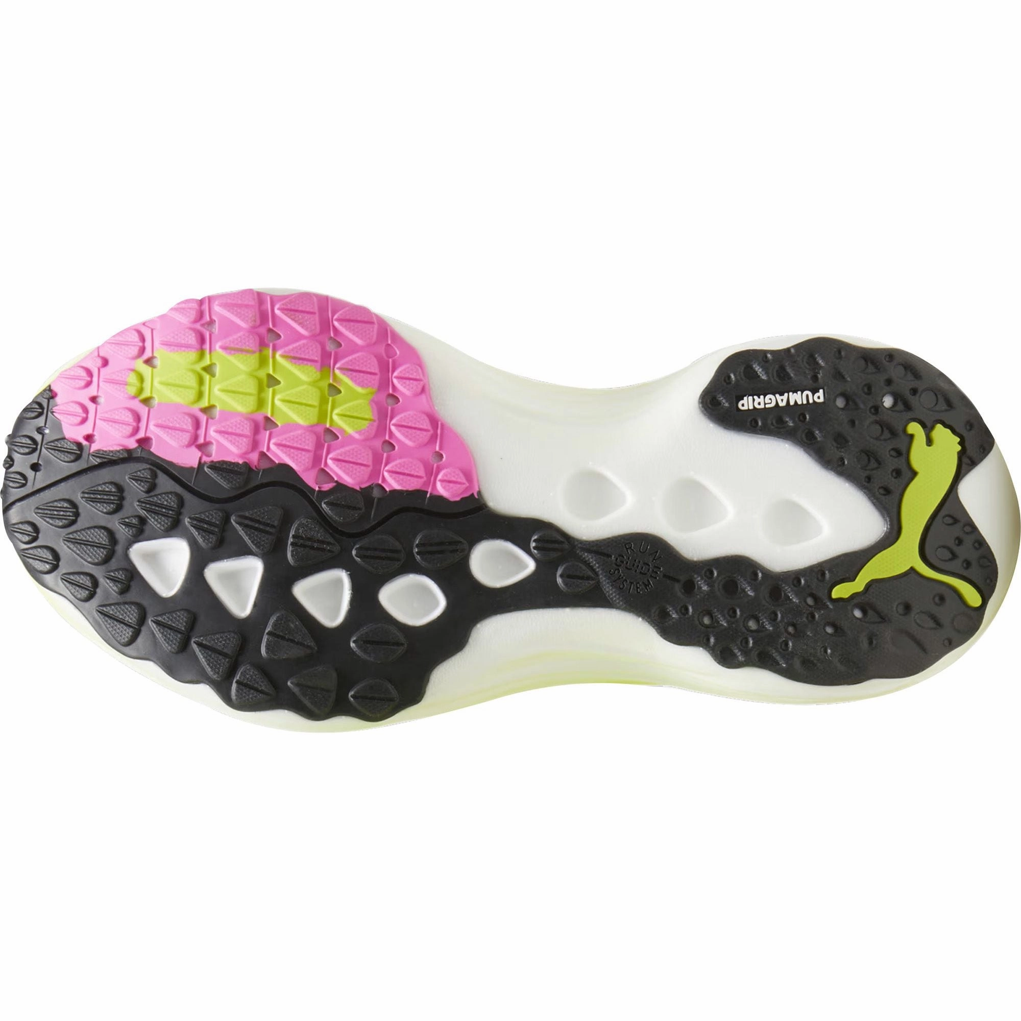 Puma ForeverRun Nitro Womens Running Shoes - Yellow Stable Training Sneakers