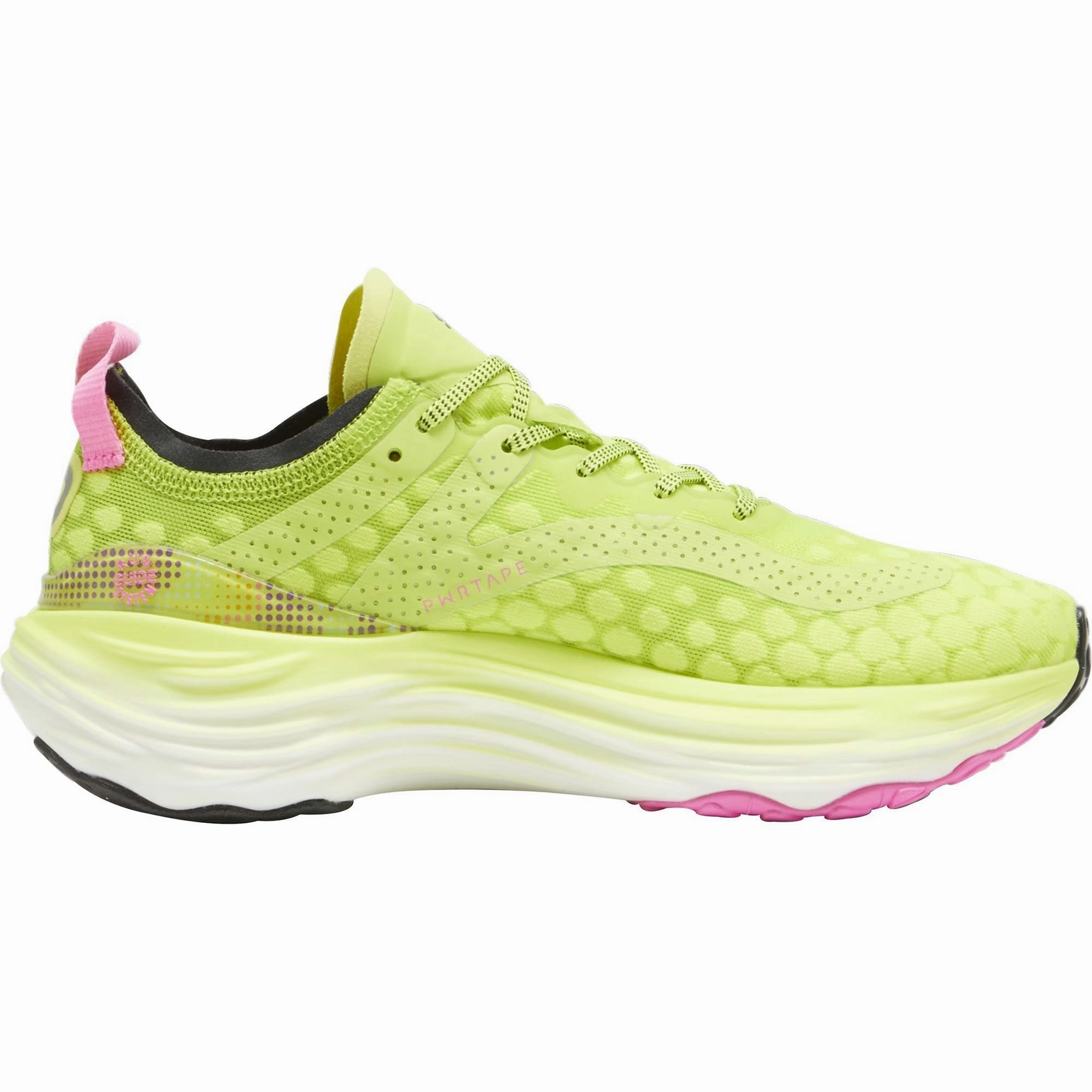 Puma ForeverRun Nitro Womens Running Shoes - Yellow Stable Training Sneakers