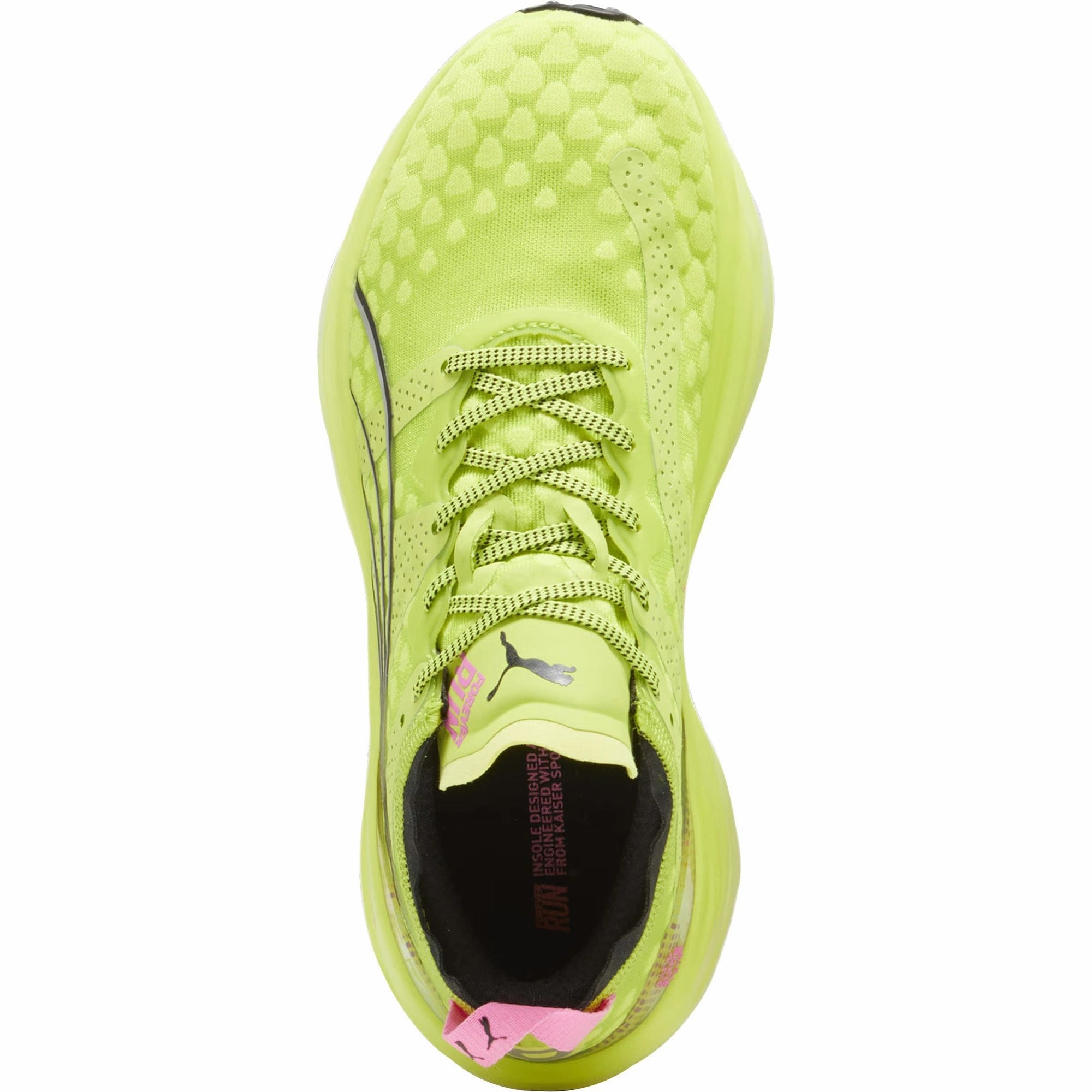 Puma ForeverRun Nitro Womens Running Shoes - Yellow Stable Training Sneakers
