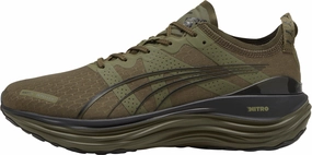 Puma ForeverRun Nitro WTR Mens Running Shoes - Green Puma ForeverRun Nitro shoes