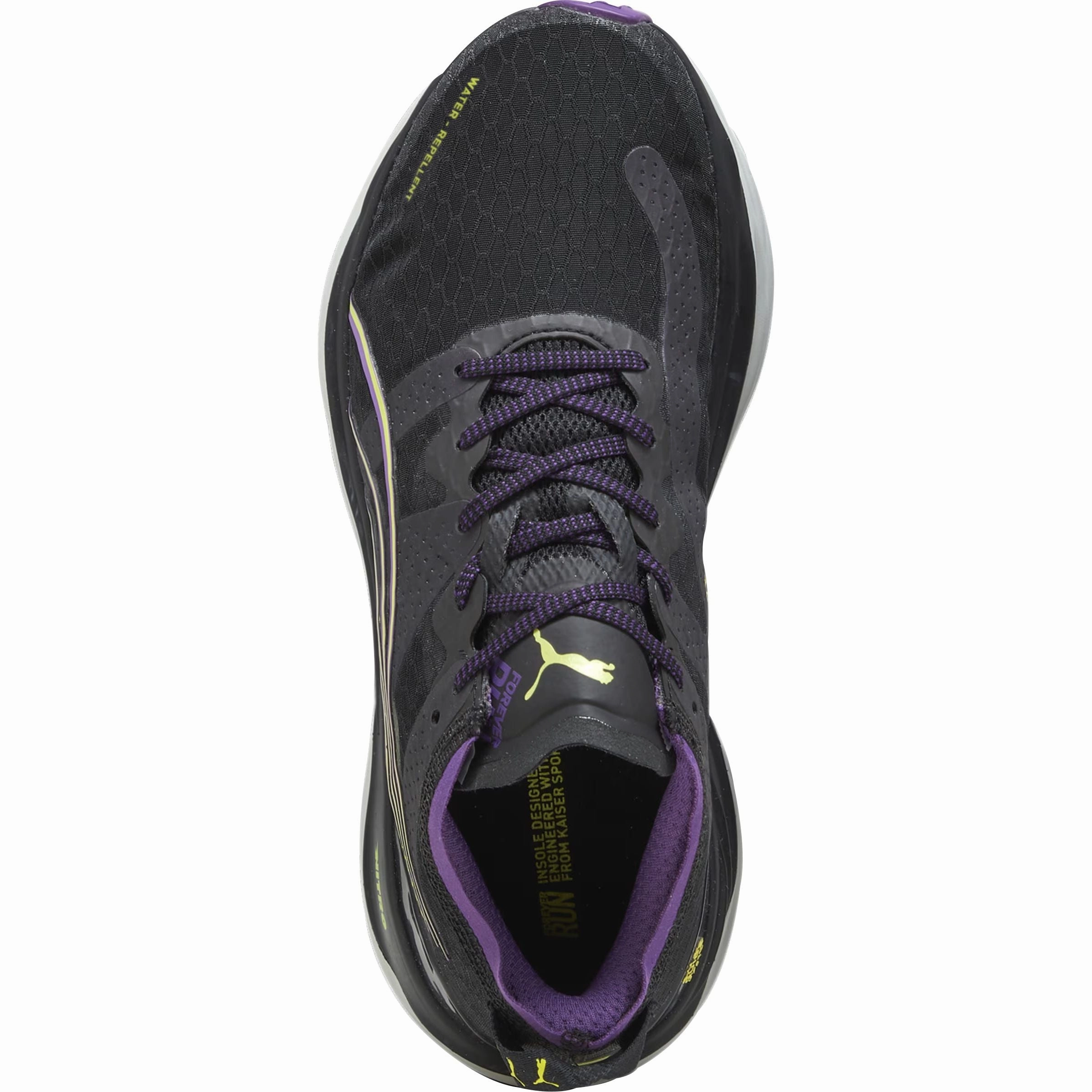 Puma ForeverRun Nitro WTR Womens Running Shoes - Black Stable Training Sneakers