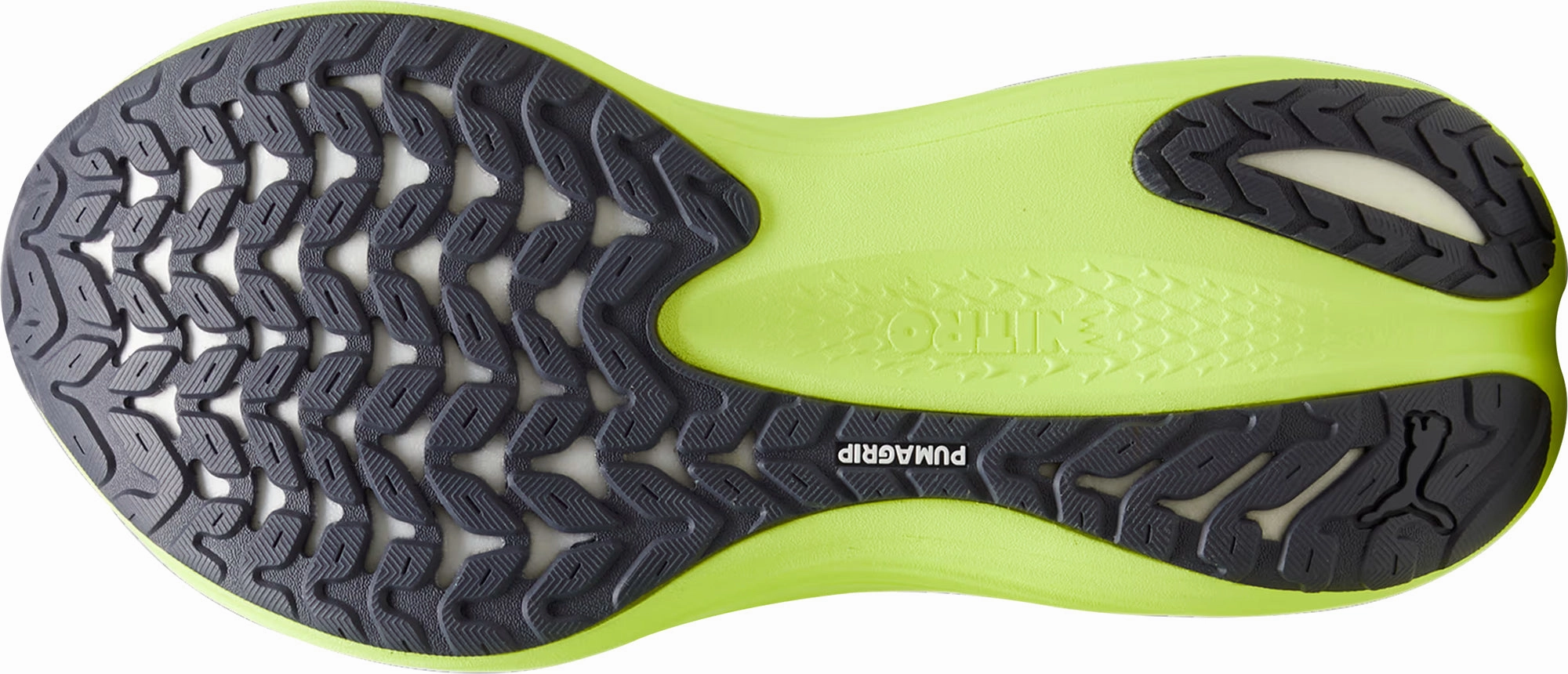 Puma MagMax Nitro Mens Running Shoes - Green Cozy Footwear