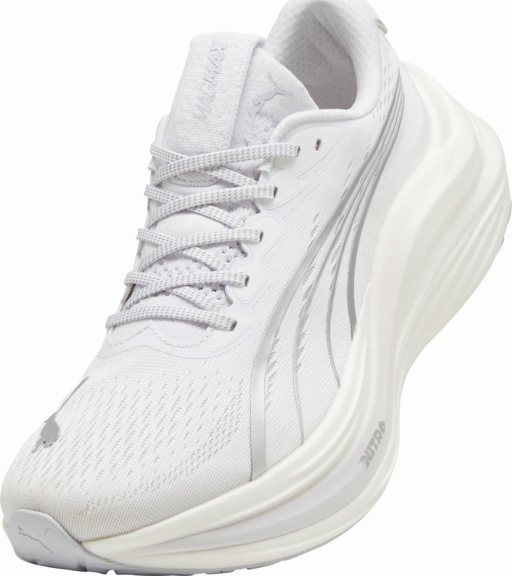 Puma MagMax Nitro Mens Running Shoes - White Performance Fit Sneakers