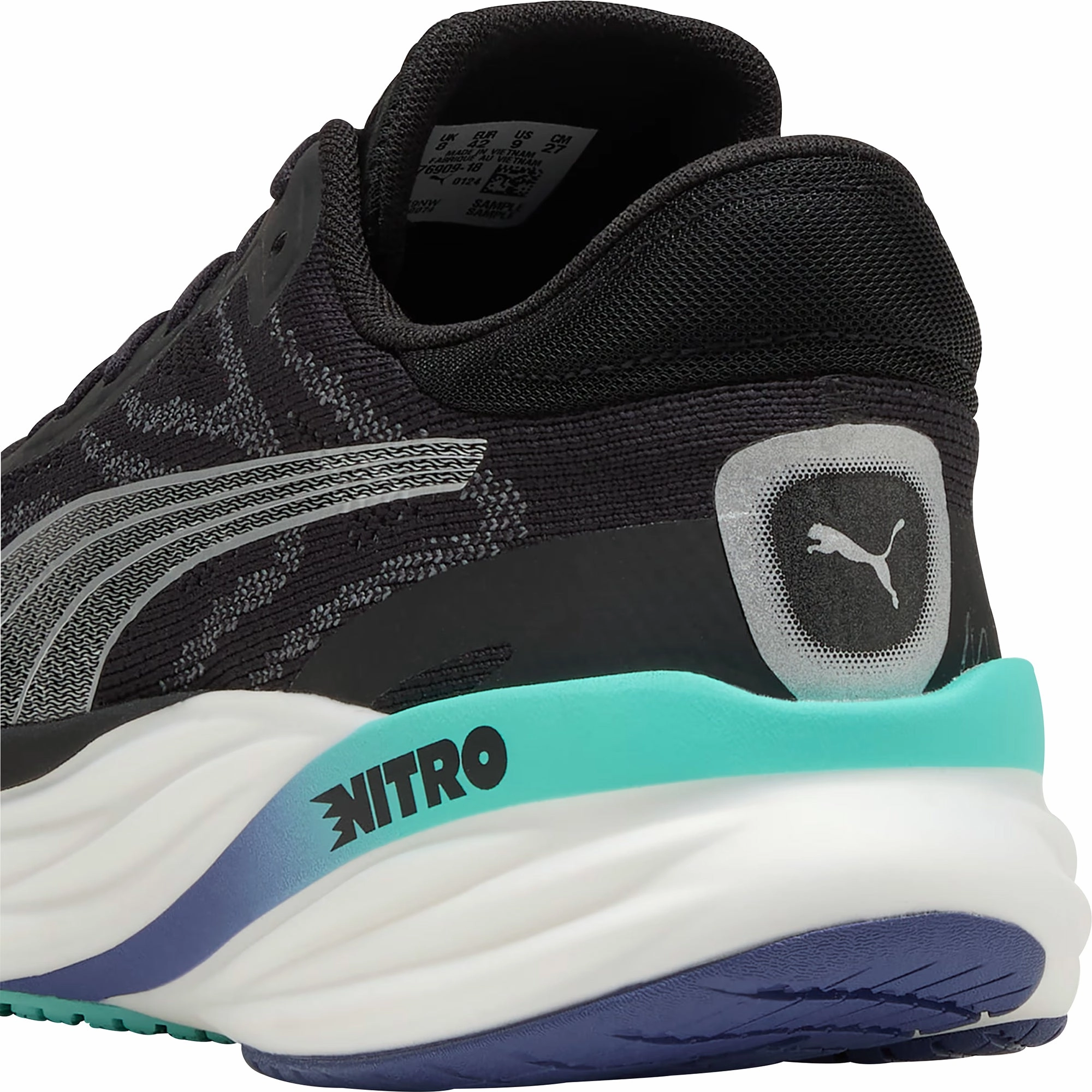 Puma Magnify Nitro 2 Mens Running Shoes - Black Max Comfort Trainers