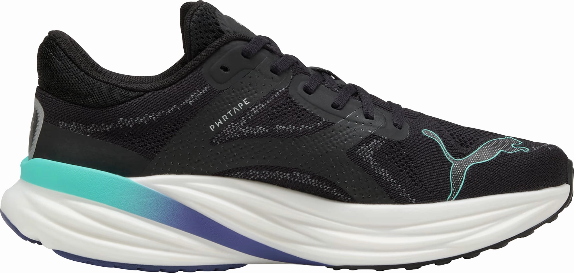 Puma Magnify Nitro 2 Mens Running Shoes - Black Max Comfort Trainers