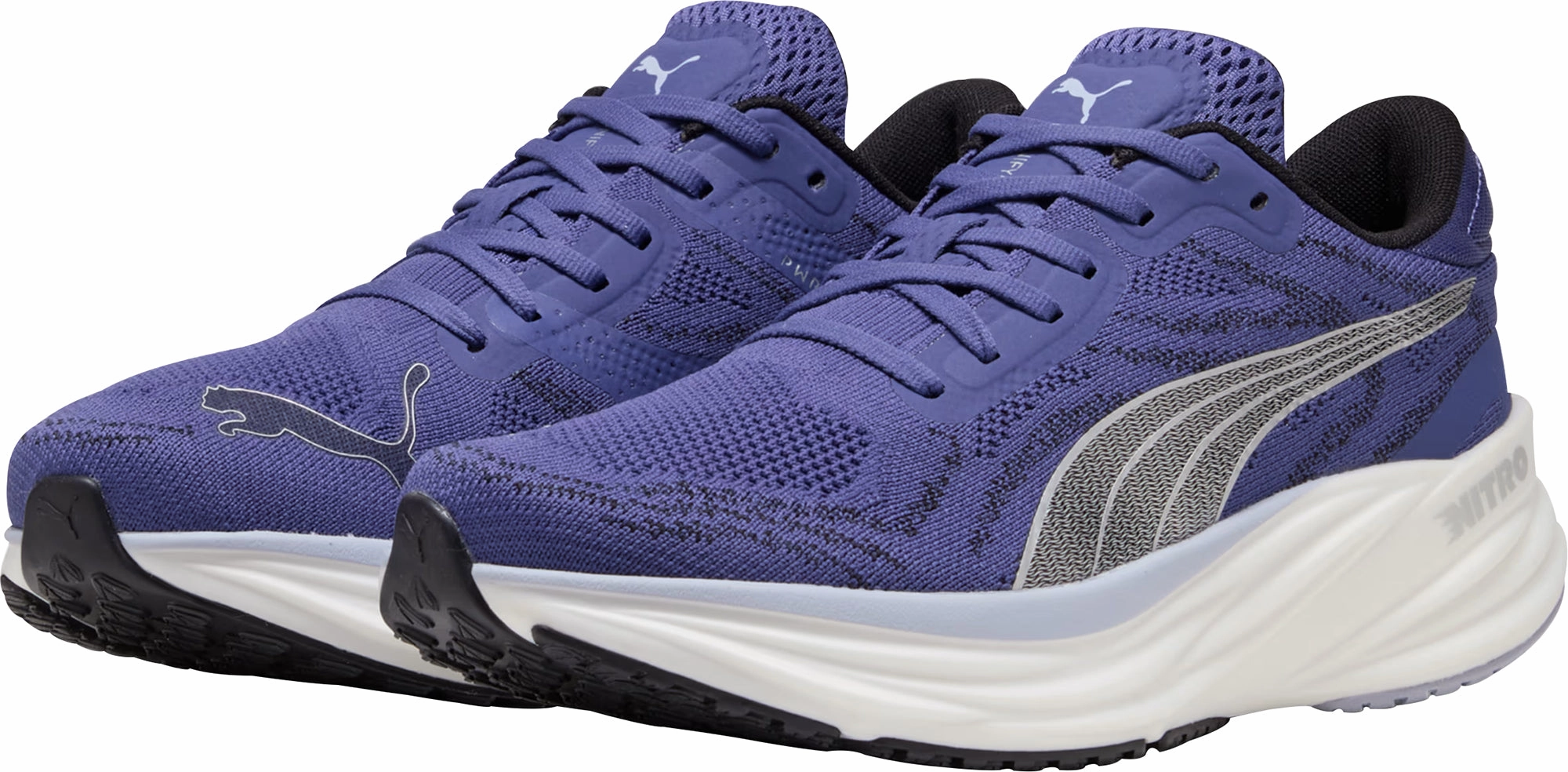 Puma Magnify Nitro 2 Mens Running Shoes - Blue Max Comfort Trainers
