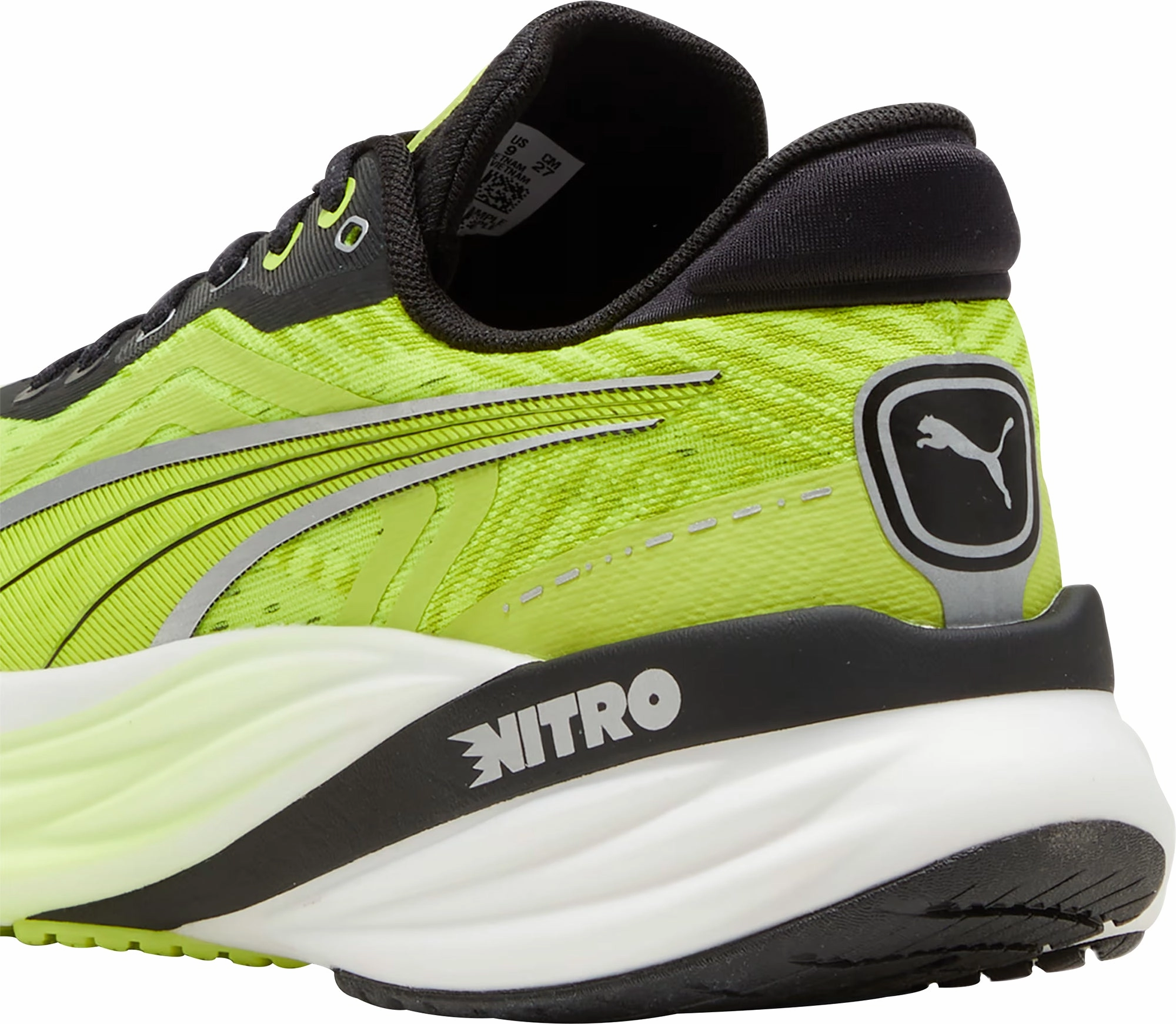 Puma Magnify Nitro 2 Mens Running Shoes - Green Max Comfort Trainers
