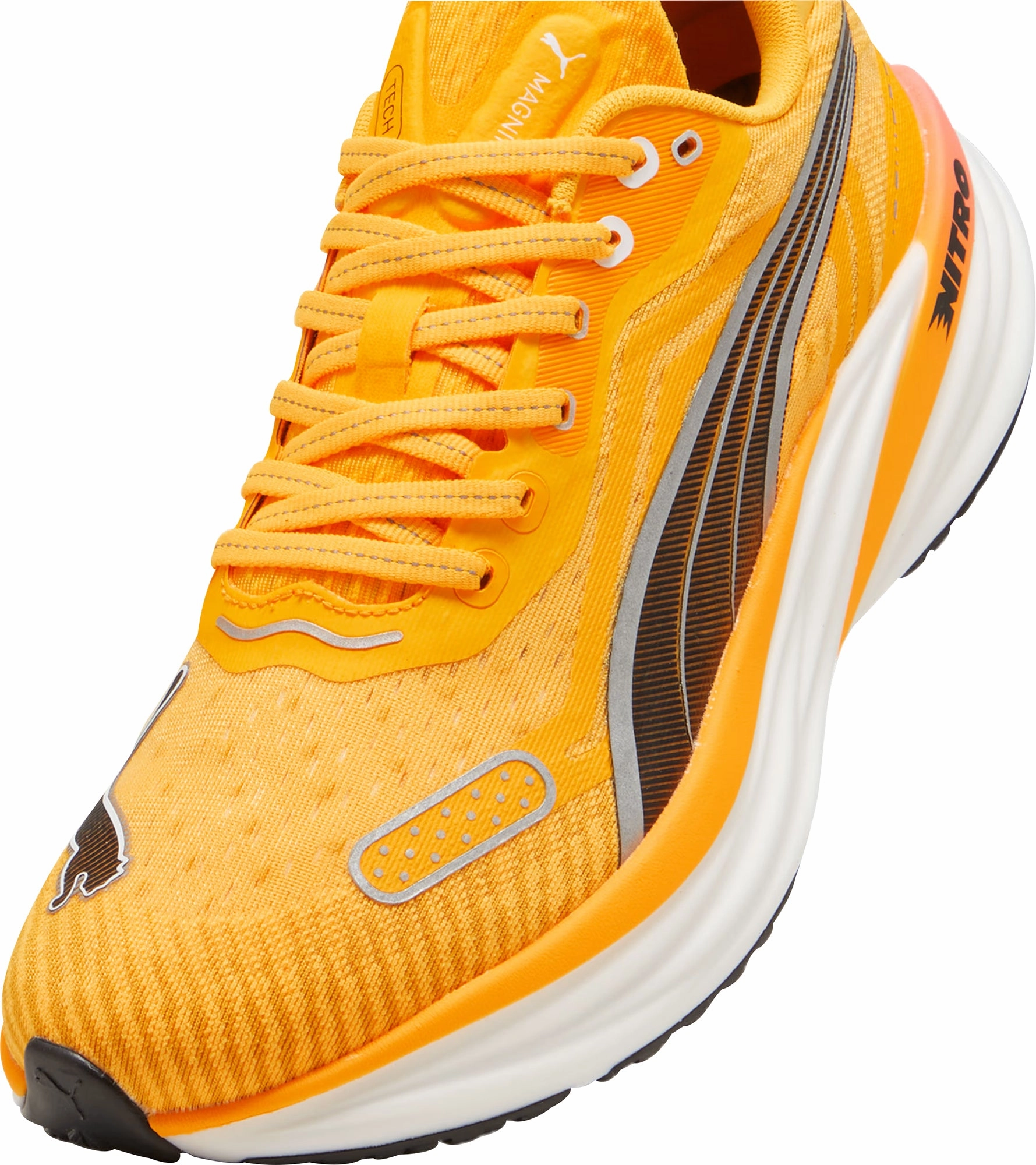 Puma Magnify Nitro 2 Mens Running Shoes - Orange Cozy Footwear
