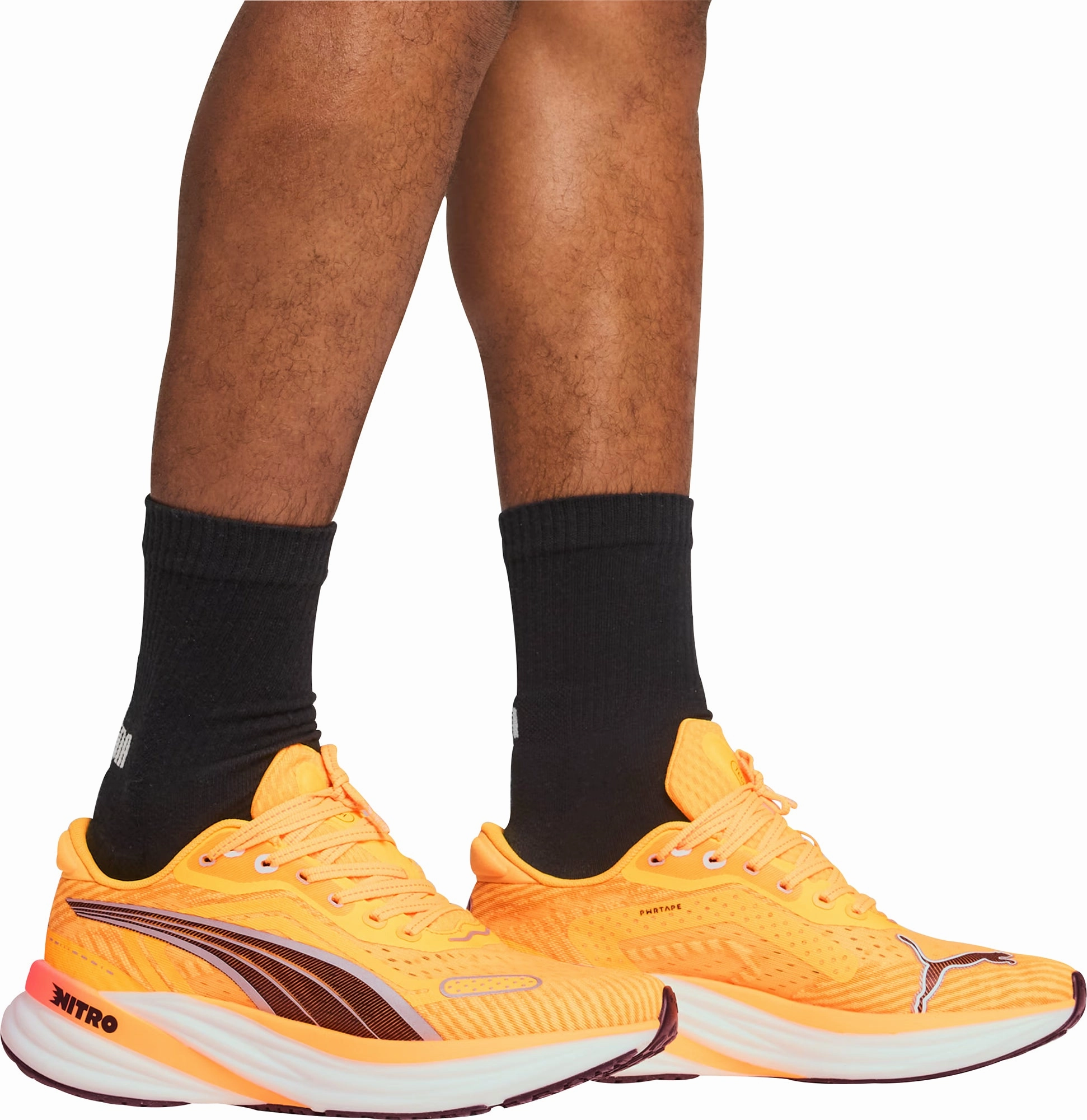 Puma Magnify Nitro 2 Mens Running Shoes - Orange Cozy Footwear
