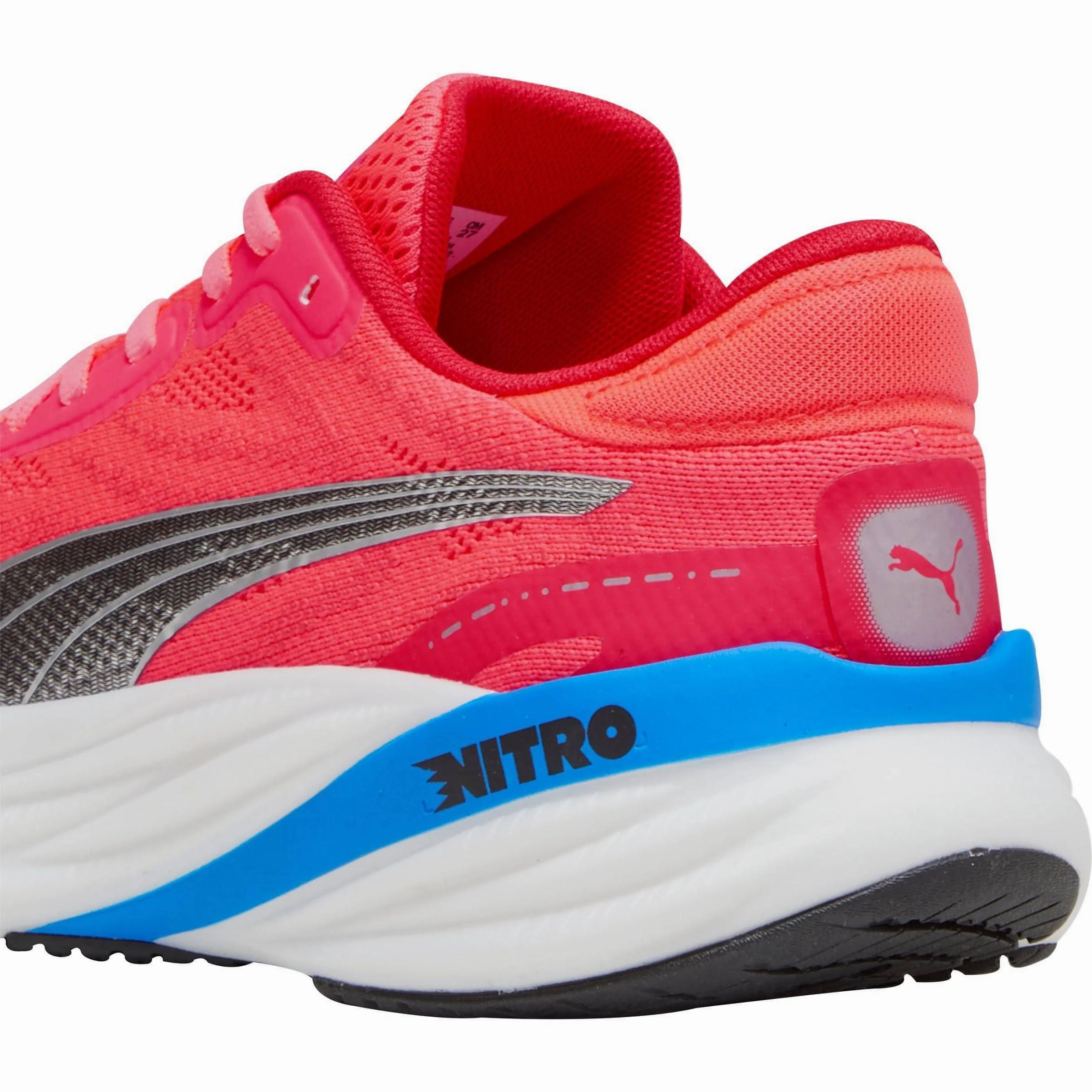 Puma Magnify Nitro 2 Mens Running Shoes - Red Max Comfort Trainers