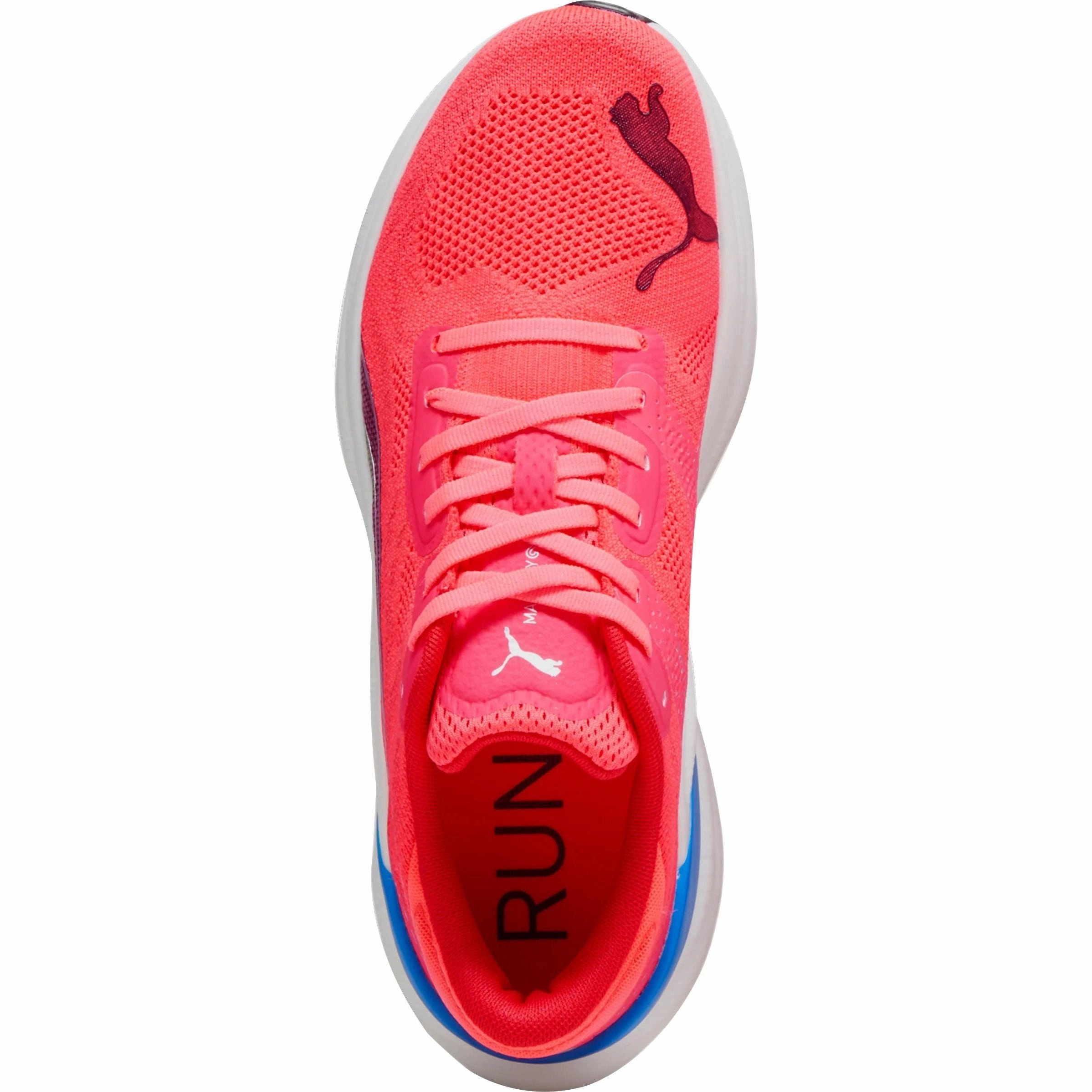 Puma Magnify Nitro 2 Mens Running Shoes - Red Max Comfort Trainers