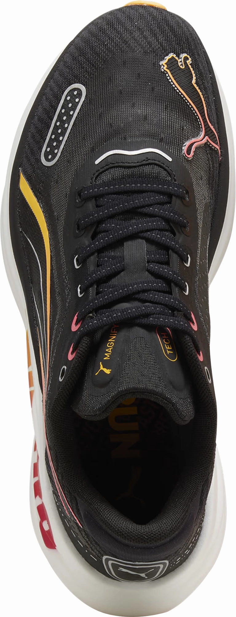 Puma Magnify Nitro 2 Tech Mens Running Shoes - Black Max Comfort Trainers
