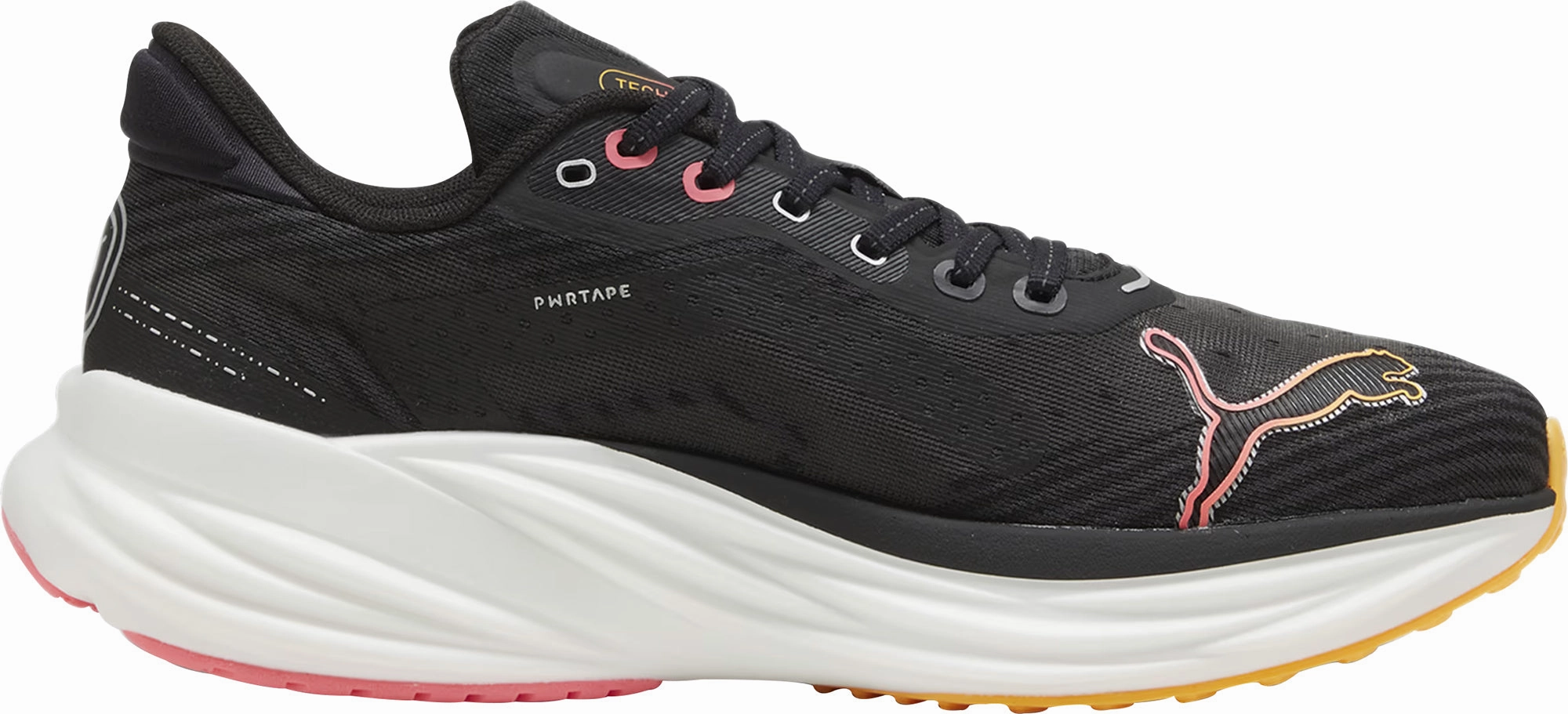 Puma Magnify Nitro 2 Tech Mens Running Shoes - Black Max Comfort Trainers