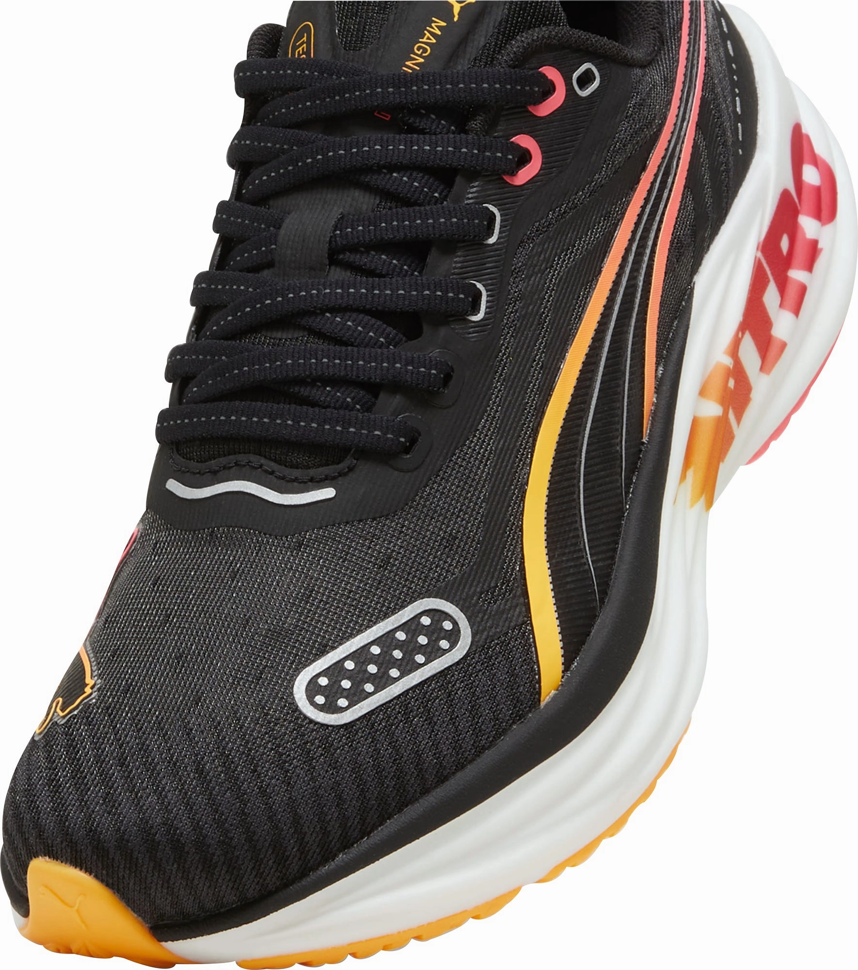 Puma Magnify Nitro 2 Womens Running Shoes - Black Max Comfort Trainers