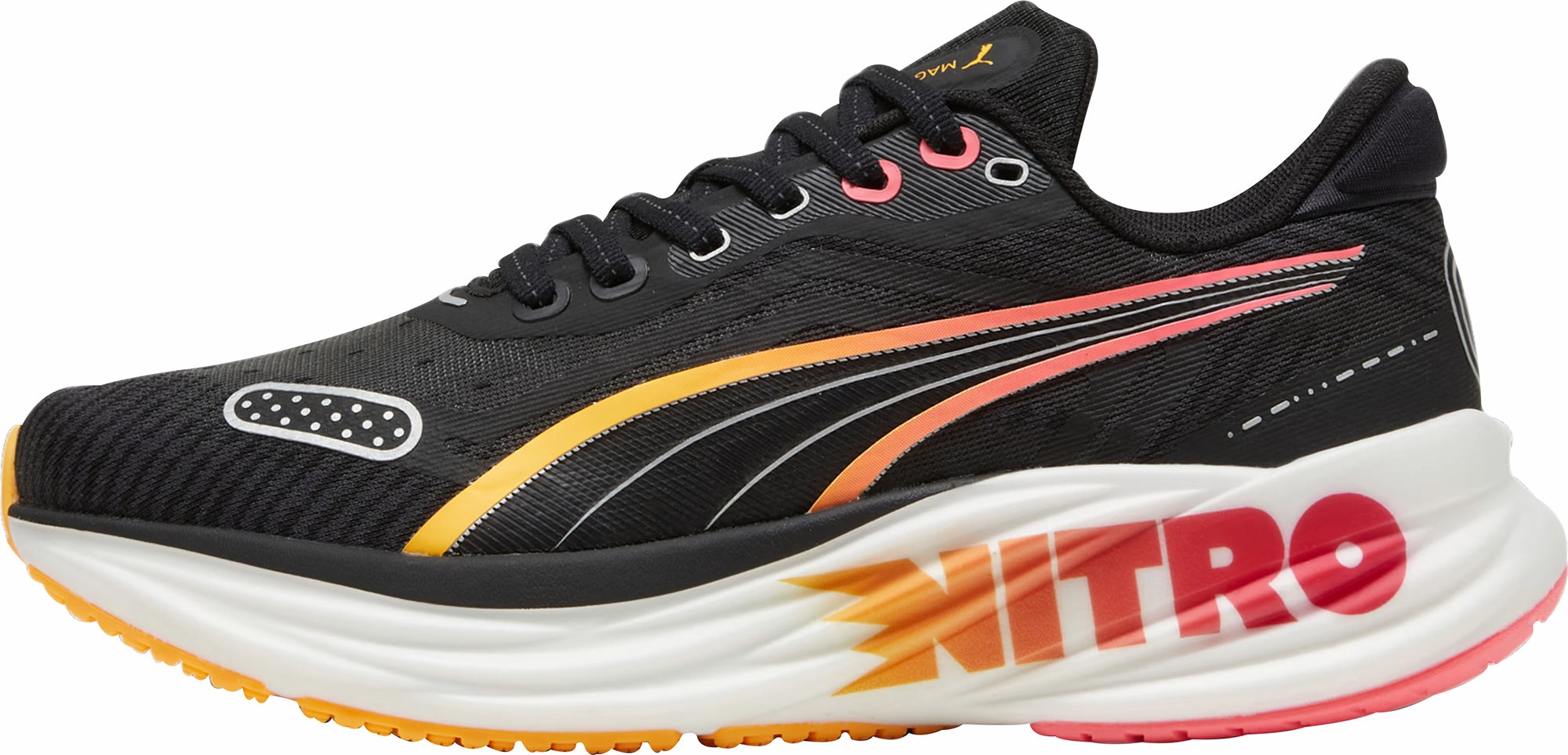 Puma Magnify Nitro 2 Womens Running Shoes - Black Puma Magnify Nitro design