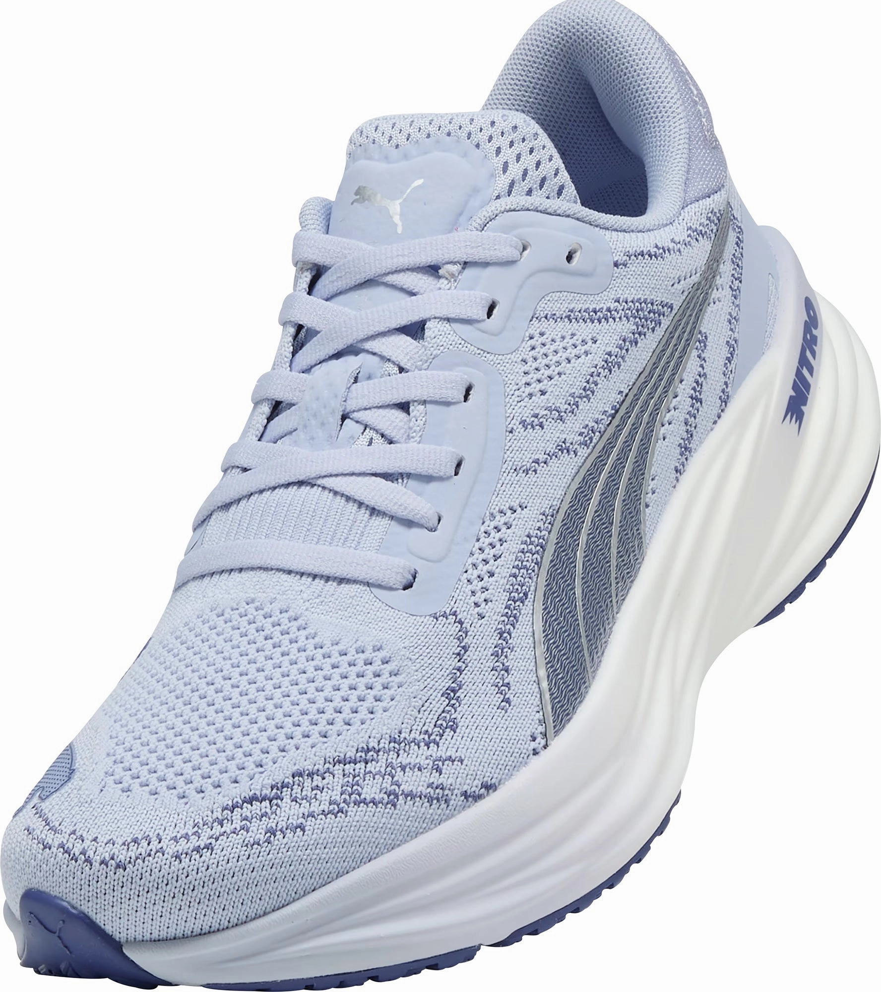 Puma Magnify Nitro 2 Womens Running Shoes - Blue Max Comfort Trainers