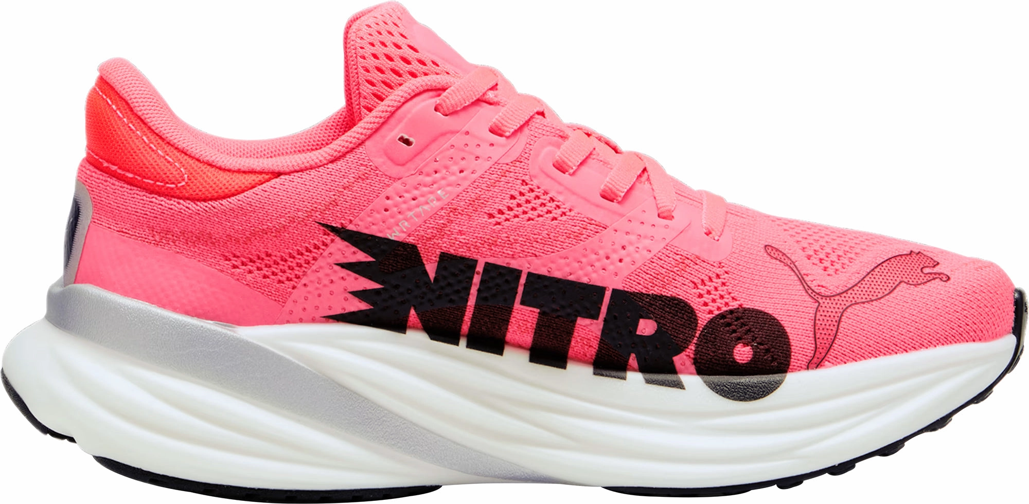 Puma Magnify Nitro 2 Womens Running Shoes - Pink Max Comfort Trainers