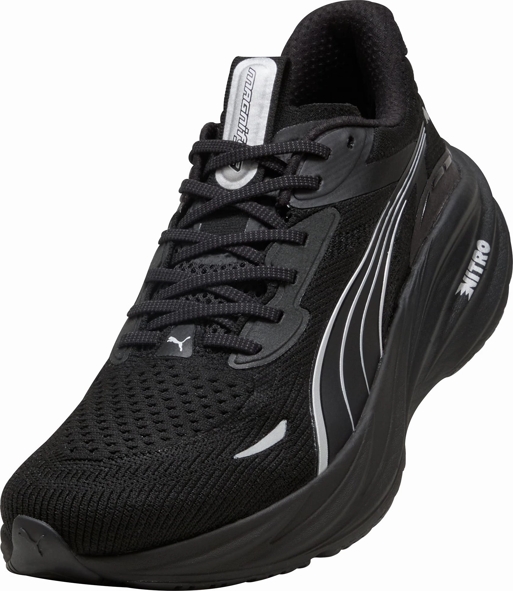Puma Magnify Nitro 3 Mens Running Shoes - Black Cozy Footwear