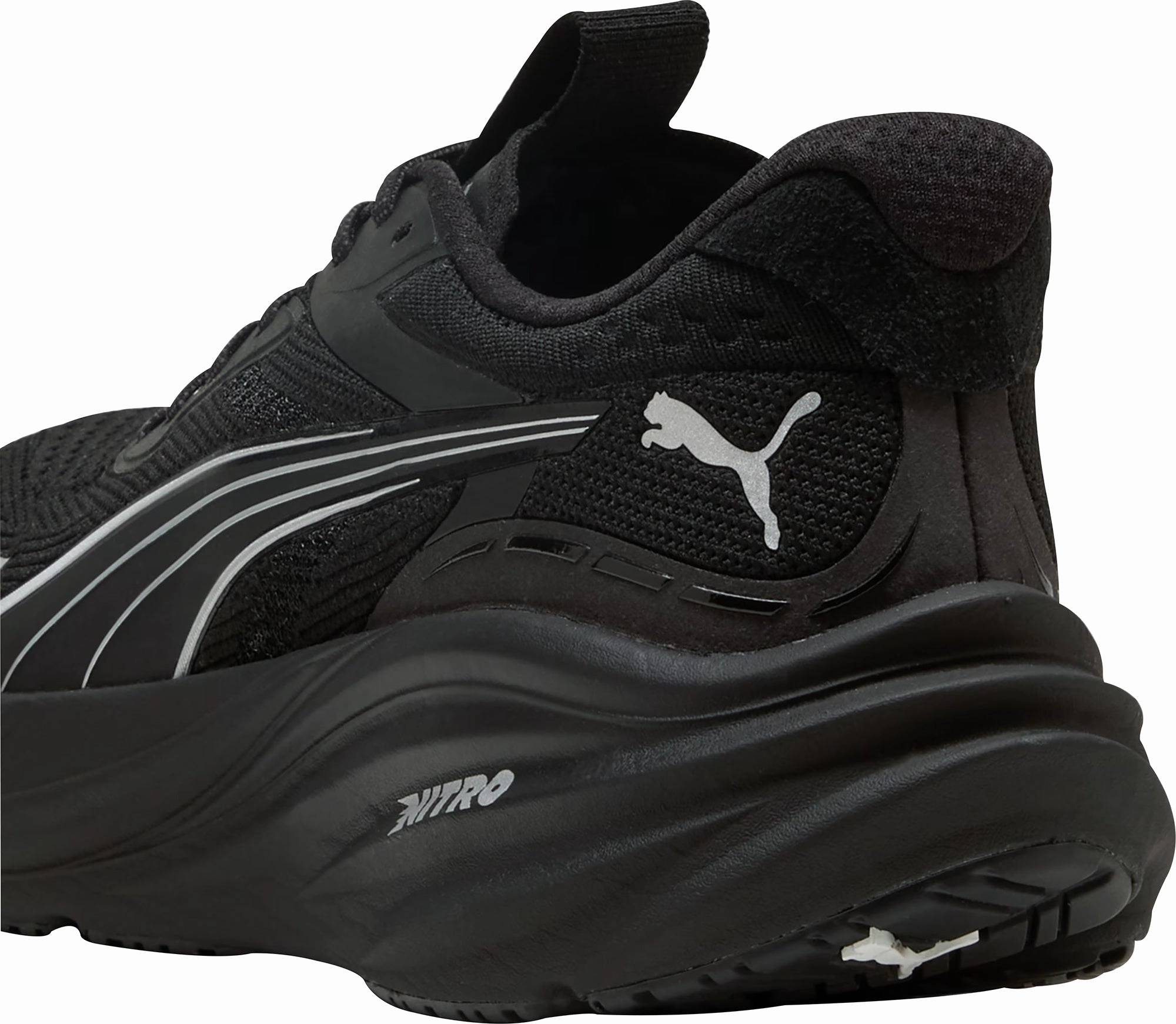 Puma Magnify Nitro 3 Mens Running Shoes - Black Cozy Footwear