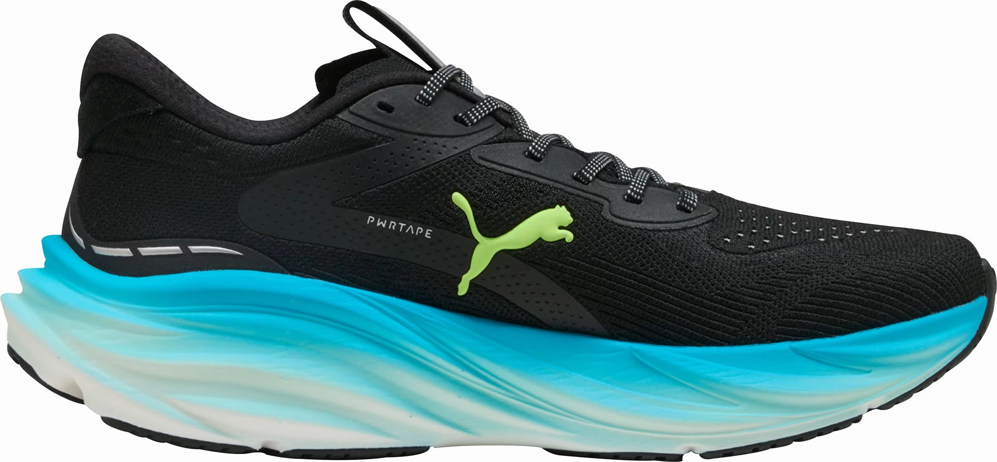 Puma Magnify Nitro 3 Mens Running Shoes - Black Max Comfort Trainers