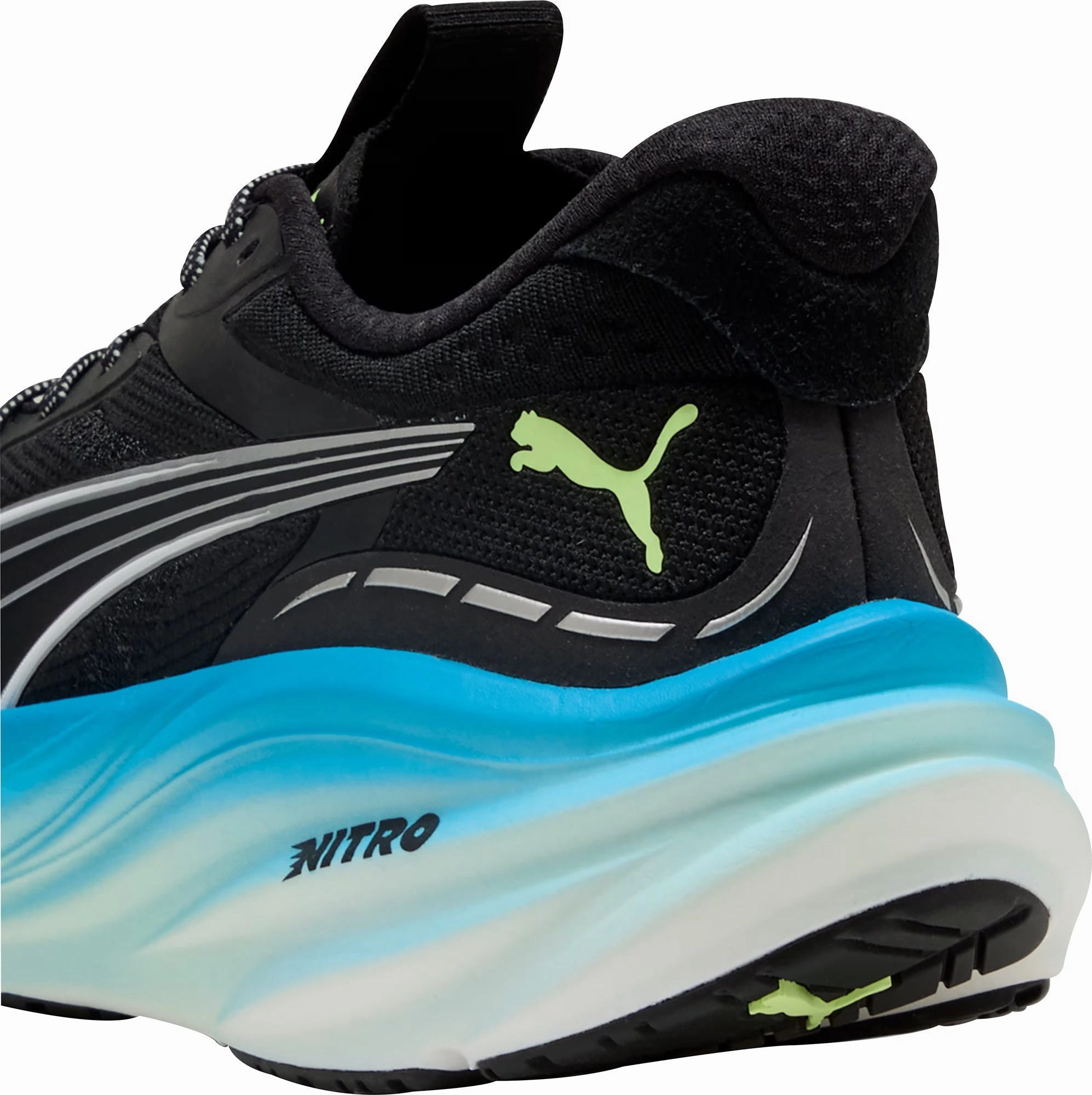 Puma Magnify Nitro 3 Mens Running Shoes - Black Max Comfort Trainers