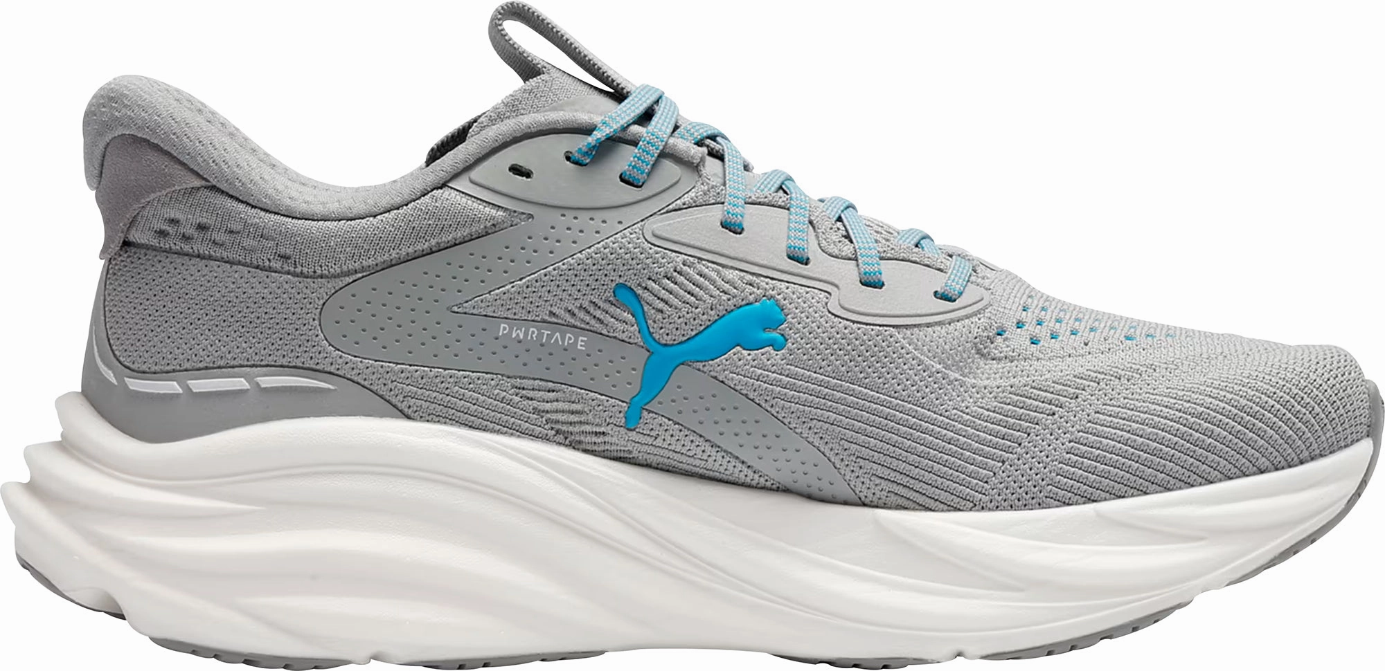 Puma Magnify Nitro 3 Mens Running Shoes - Grey Performance Fit Sneakers