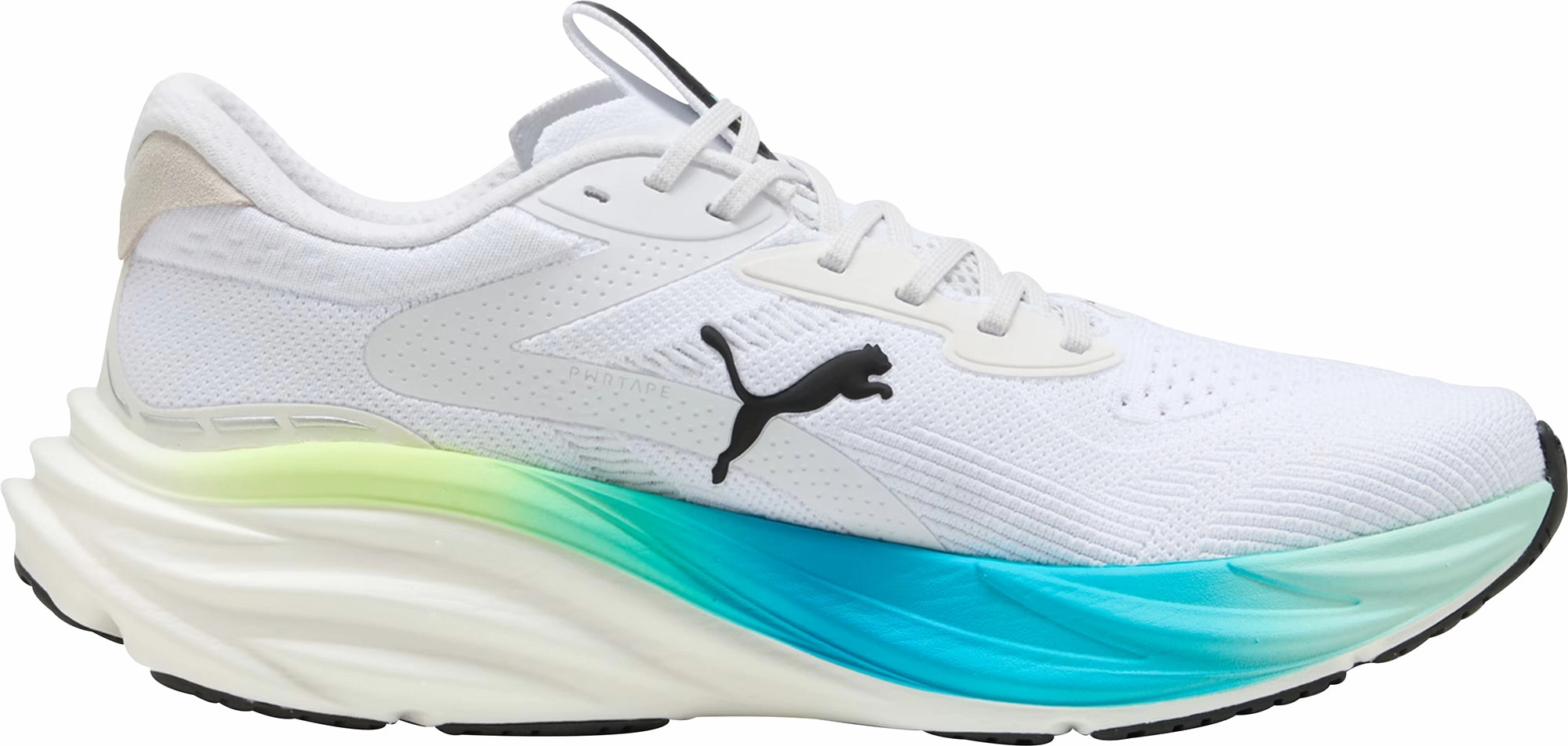 Puma Magnify Nitro 3 Mens Running Shoes - White Max Comfort Trainers