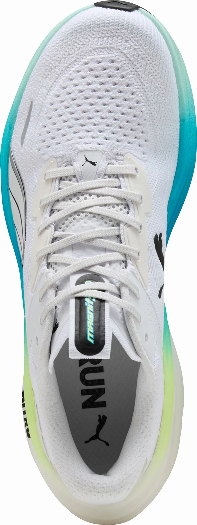Puma Magnify Nitro 3 Mens Running Shoes - White Max Comfort Trainers