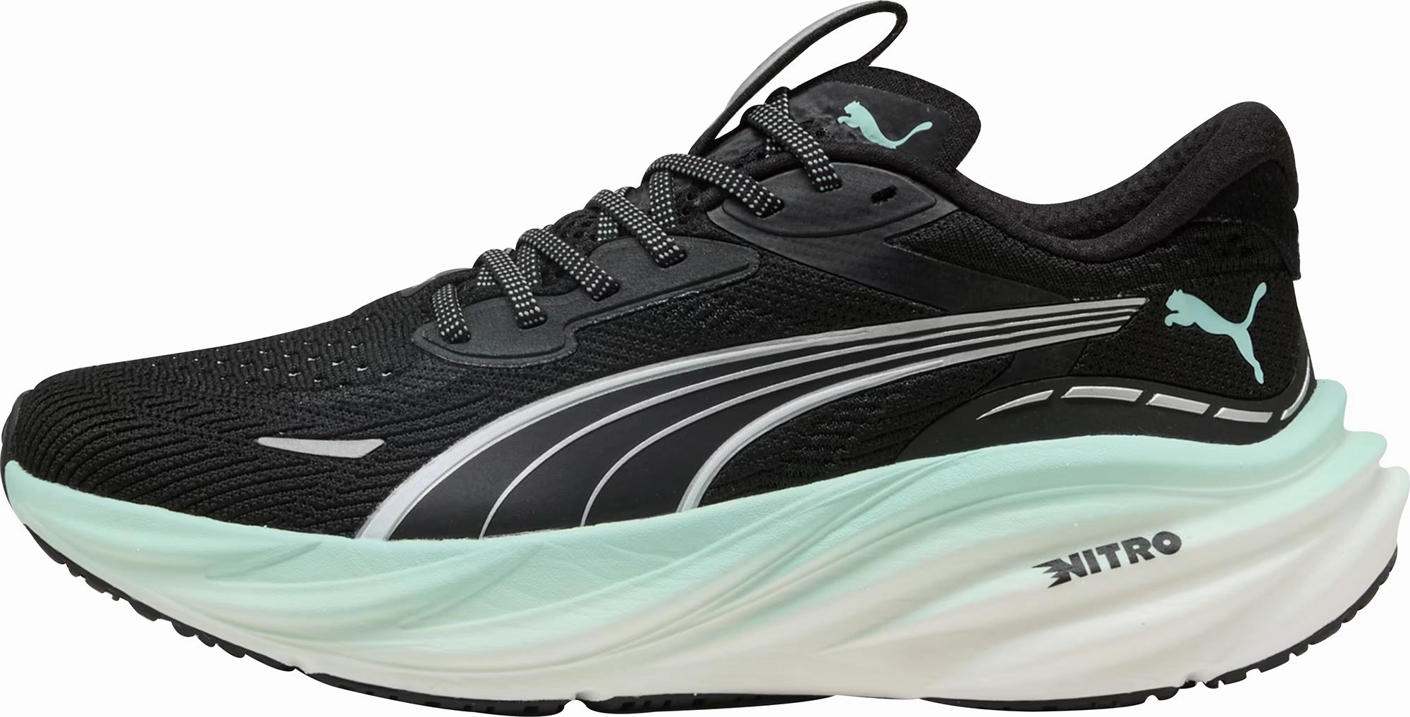 Puma Magnify Nitro 3 Womens Running Shoes - Black Puma Magnify Nitro design