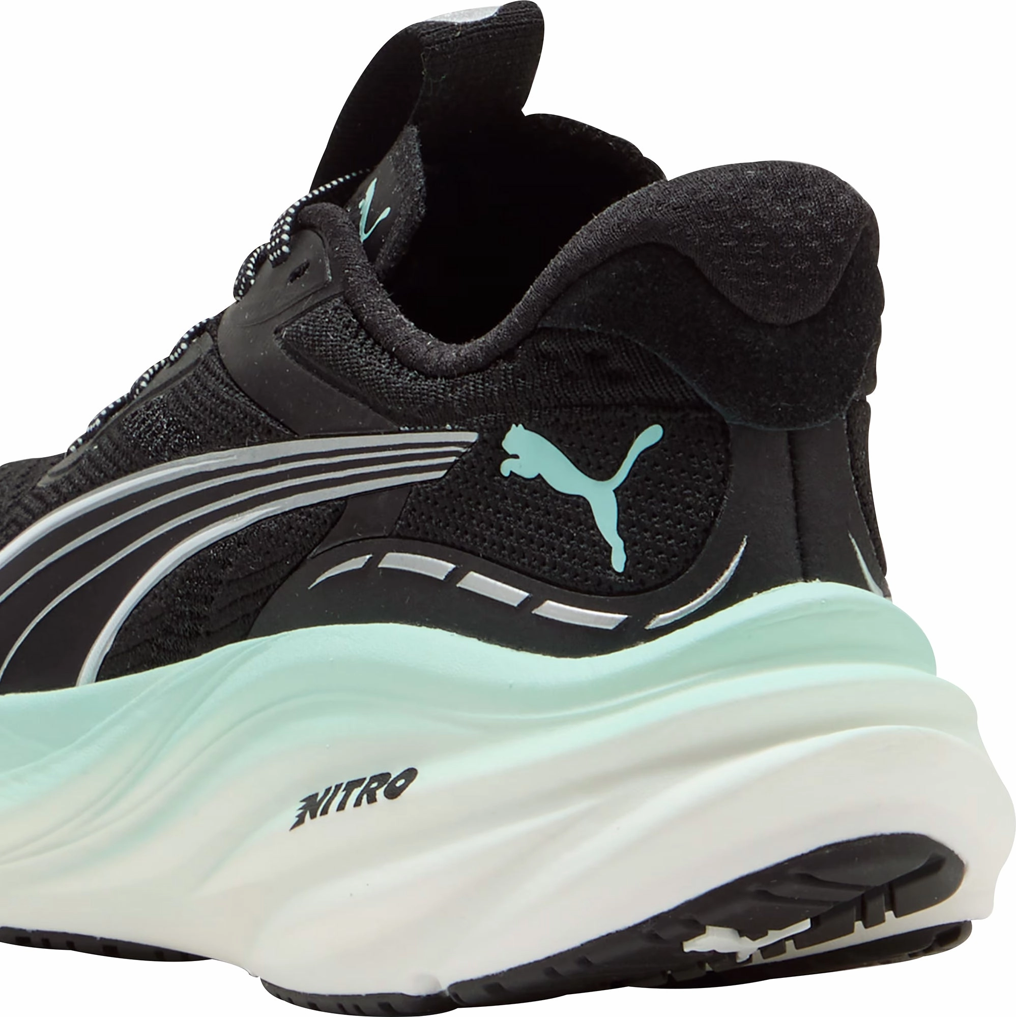 Puma Magnify Nitro 3 Womens Running Shoes - Black Max Comfort Trainers