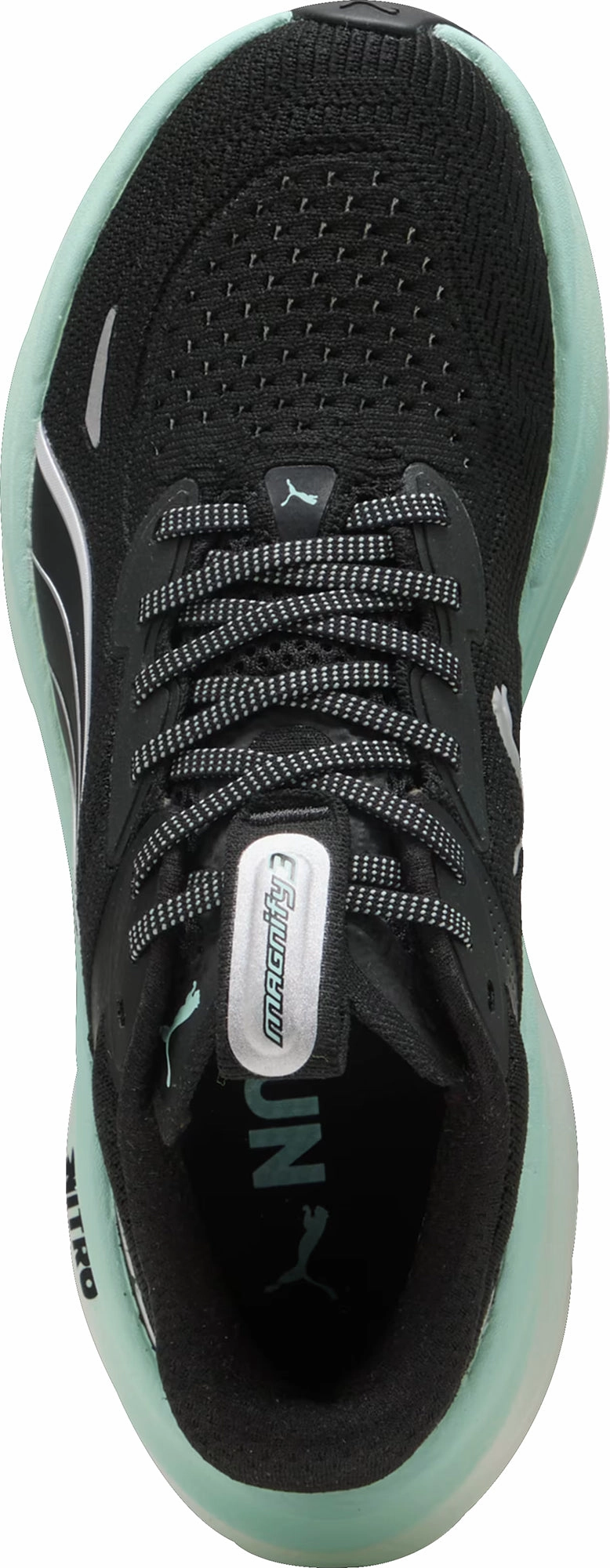 Puma Magnify Nitro 3 Womens Running Shoes - Black Max Comfort Trainers