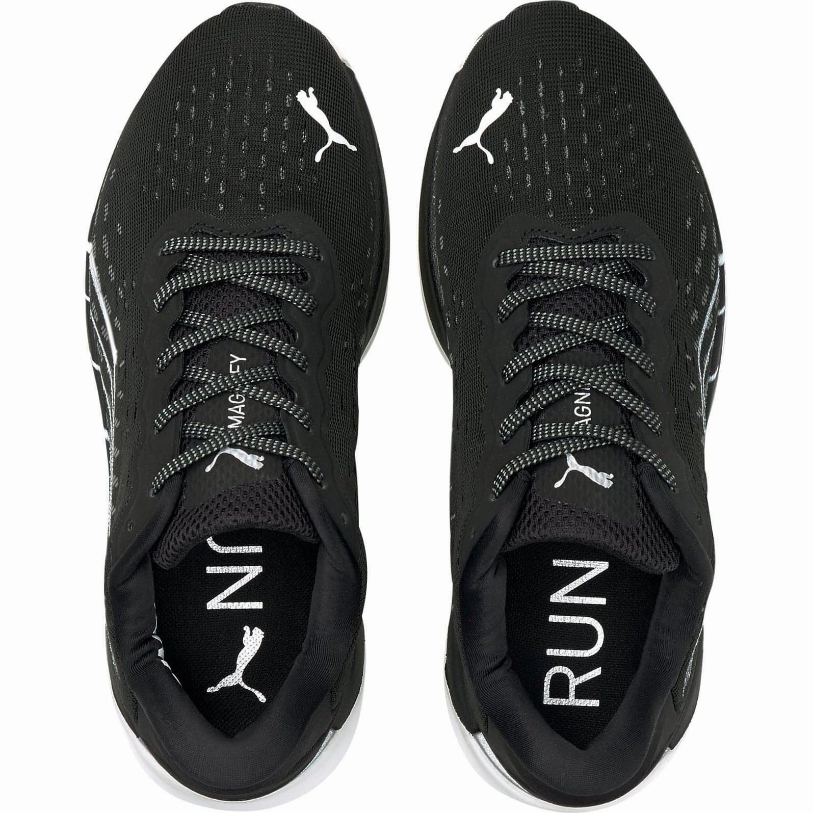 Puma Magnify Nitro Womens Running Shoes - Black Max Comfort Trainers