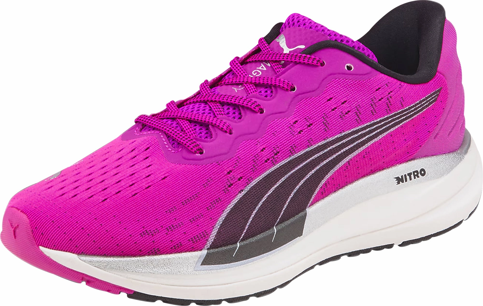 Puma Magnify Nitro Womens Running Shoes - Purple Max Comfort Trainers