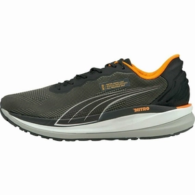 Puma Magnify Nitro WTR Mens Running Shoes - Black Puma Magnify Nitro design