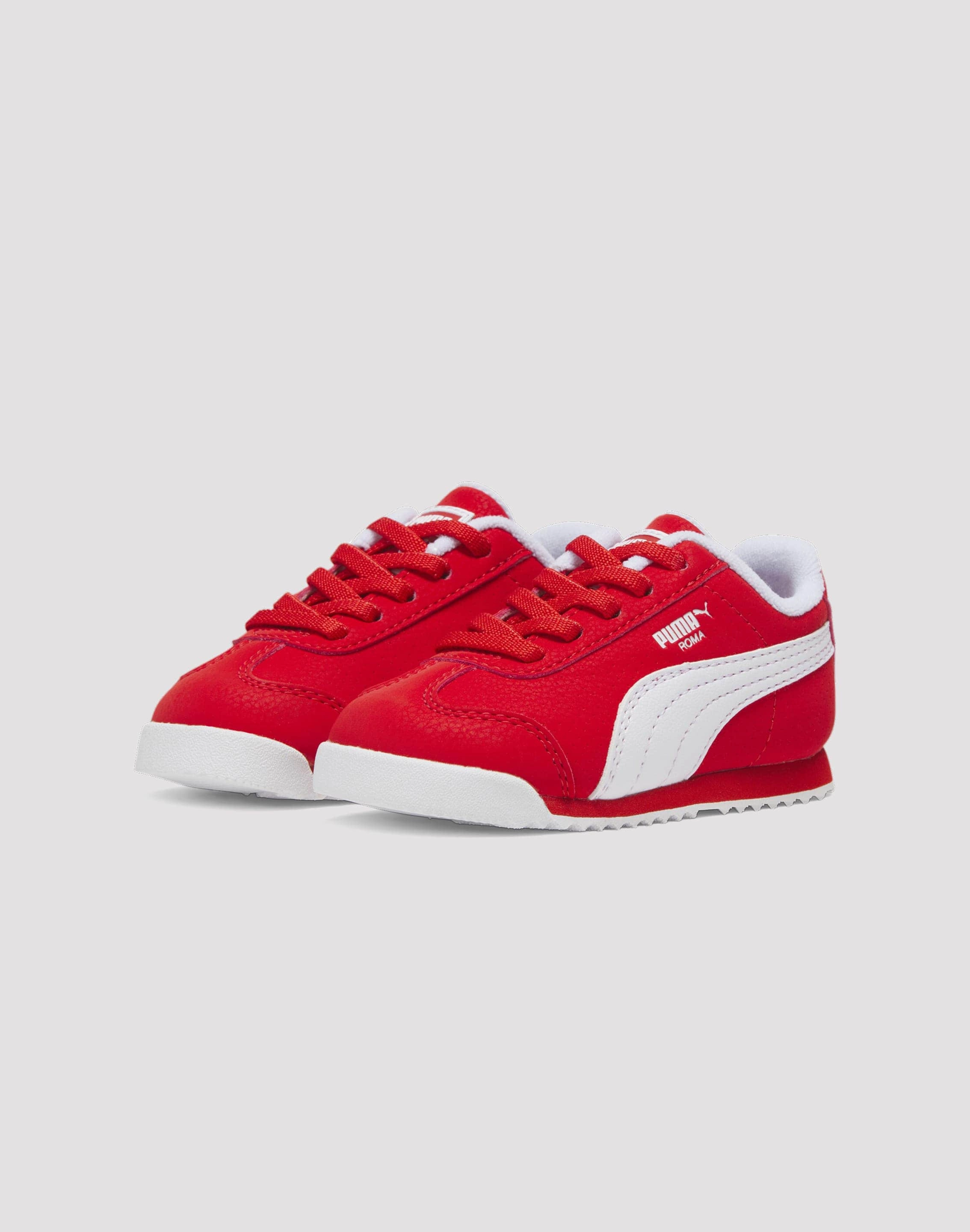 Puma Roma Reversed Toddler Boys' "Red/White" Memory Foam Shoes