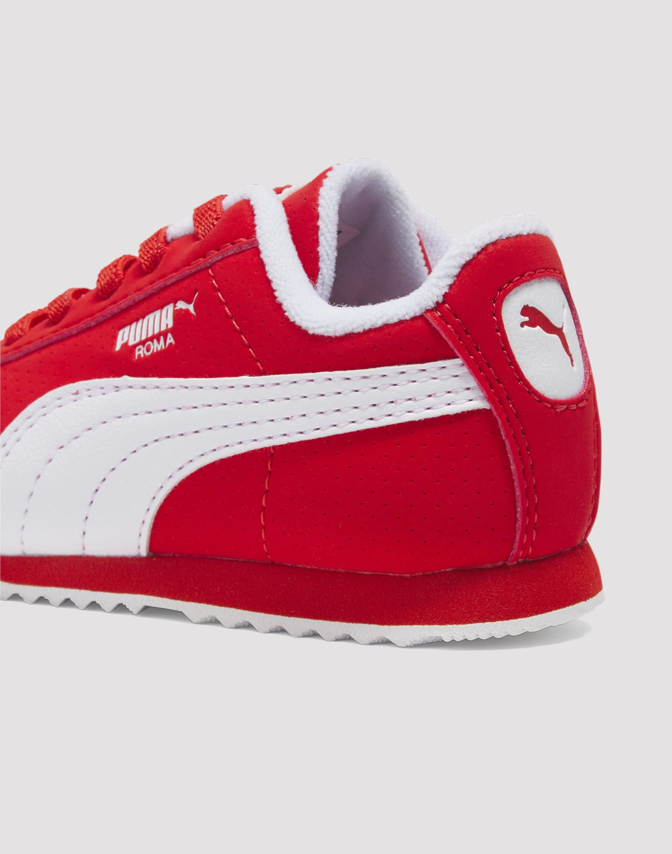 Puma Roma Reversed Toddler Boys' "Red/White" Memory Foam Shoes
