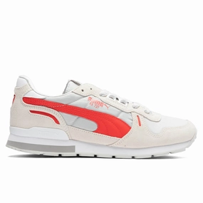 Puma RX 737 OG - Grey Puma shoes with suede and modern shape