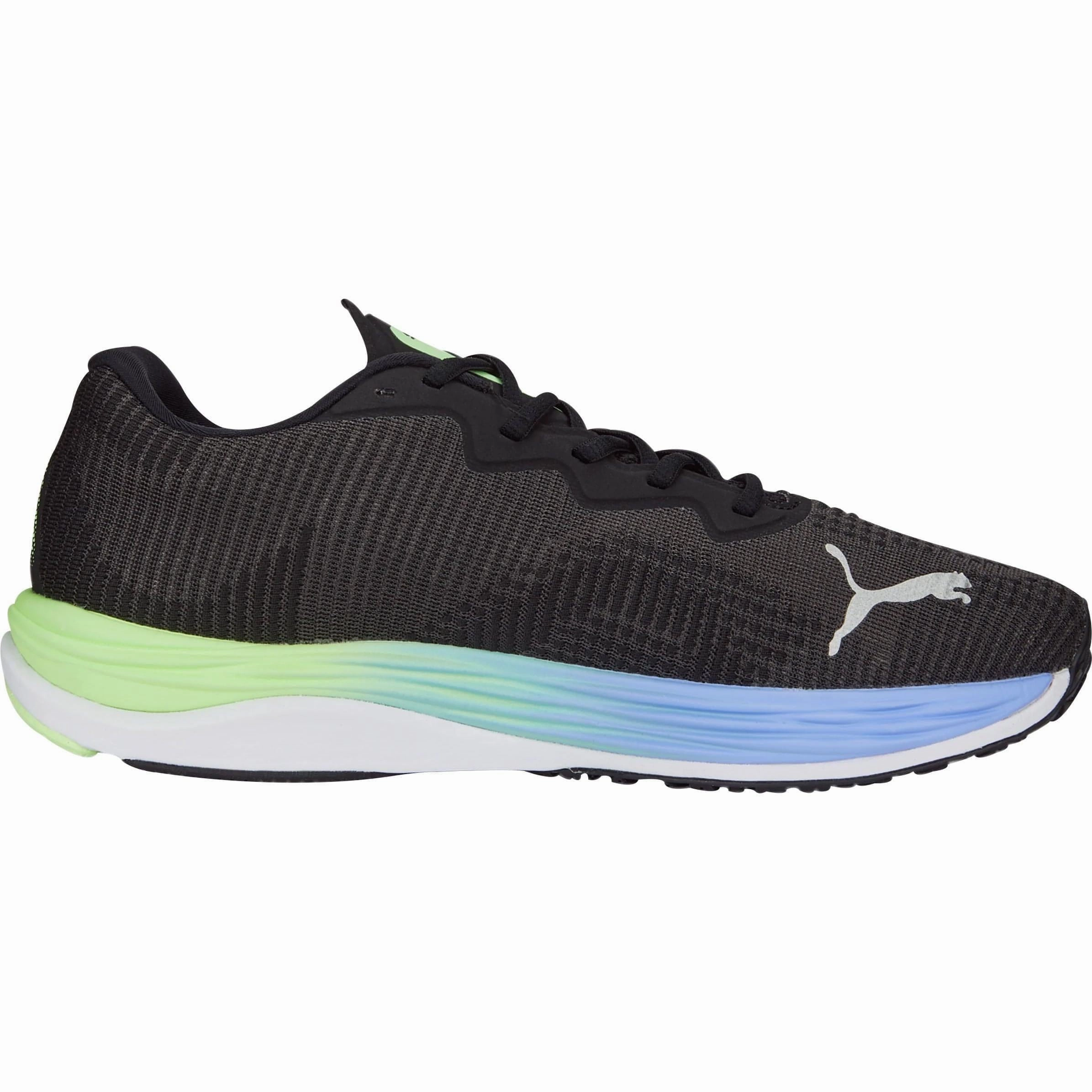 Puma Velocity Nitro 2 Fade Mens Running Shoes - Black Responsive Road Runners