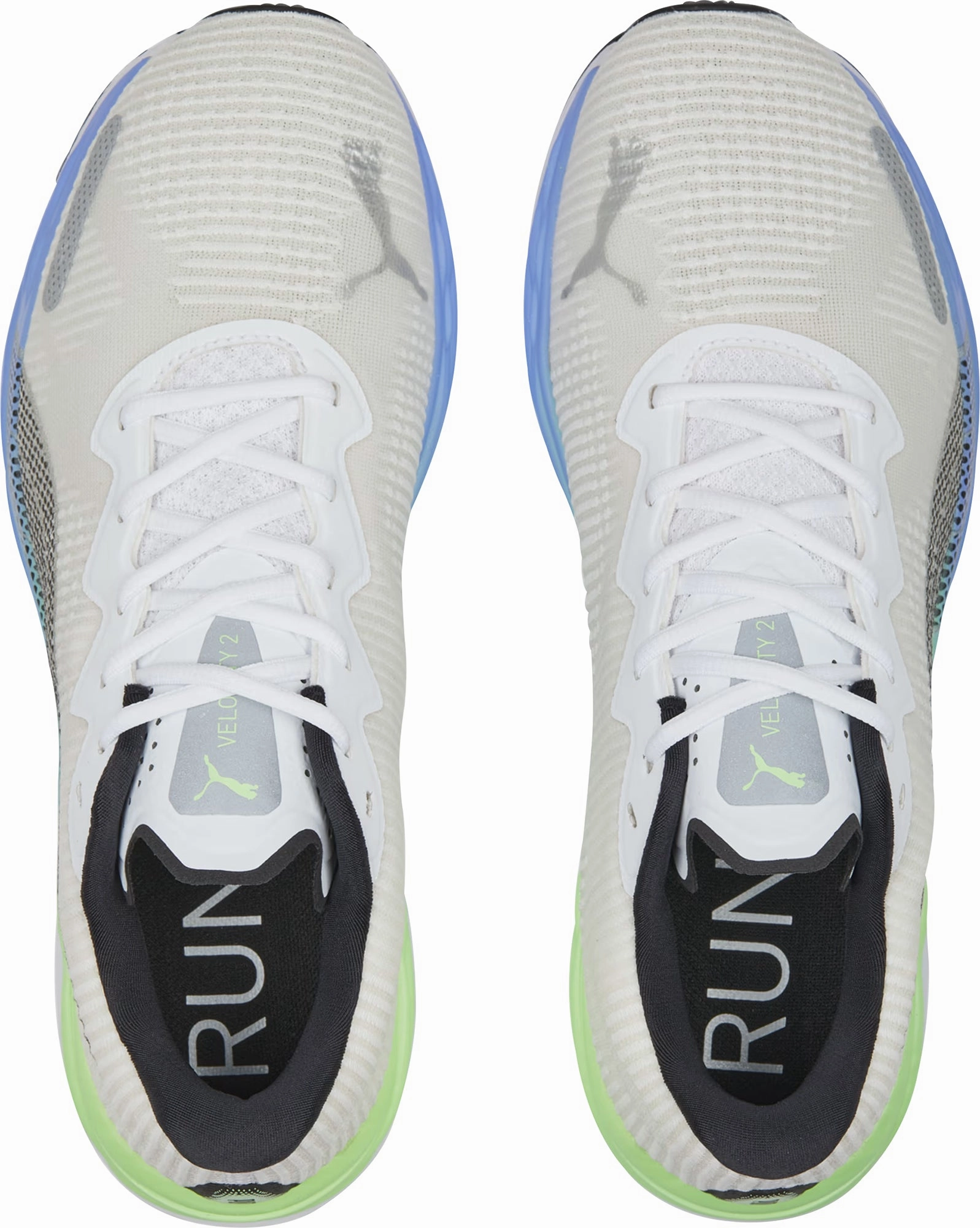 Puma Velocity Nitro 2 Fade Mens Running Shoes - White Responsive Road Runners